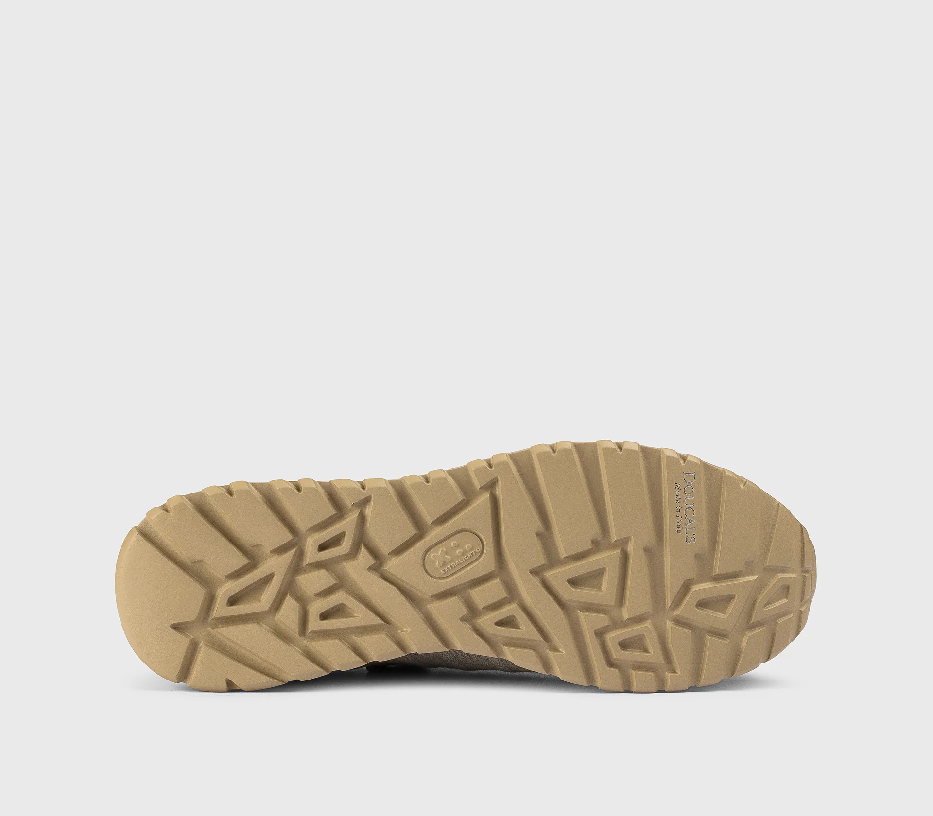 DU3222SYDNPZ830DM49 - Sneaker in tessuto tecnico e pelle taupe e creta - immagine 5