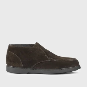 DU3326EDO-UF009TM23 - Desert boot senza lacci in suede marrone