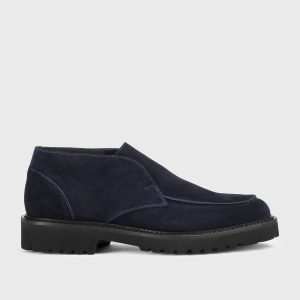 DU3332PHILUF009NB00 - Desert boot in suede blu