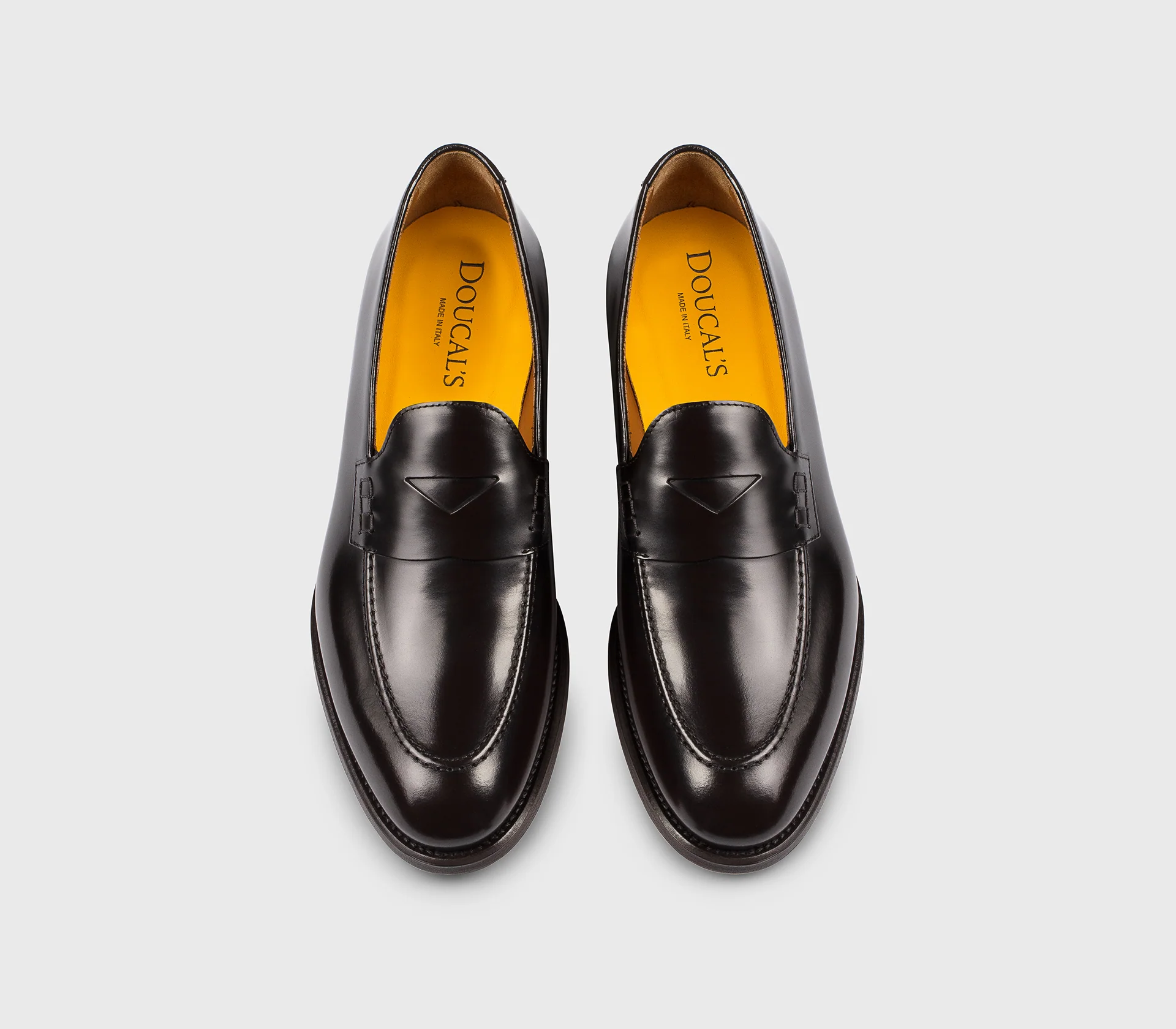 DU3340ORVNUF007TM02 - Mocassino in pelle marrone "ebano" - immagine 3