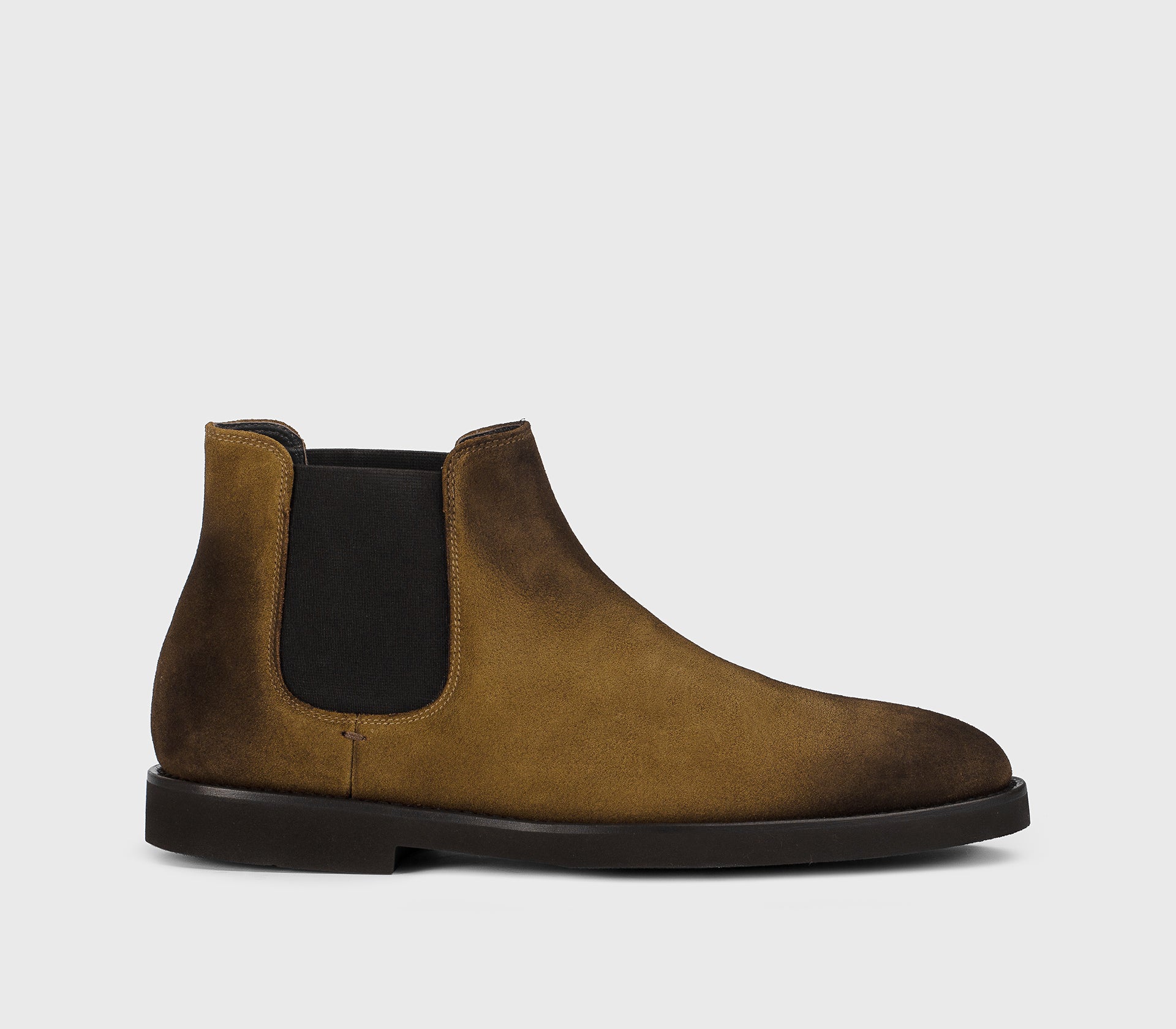 DU3360DAVDUF024TC08 - Stivaletto in suede marrone chiaro - immagine 2