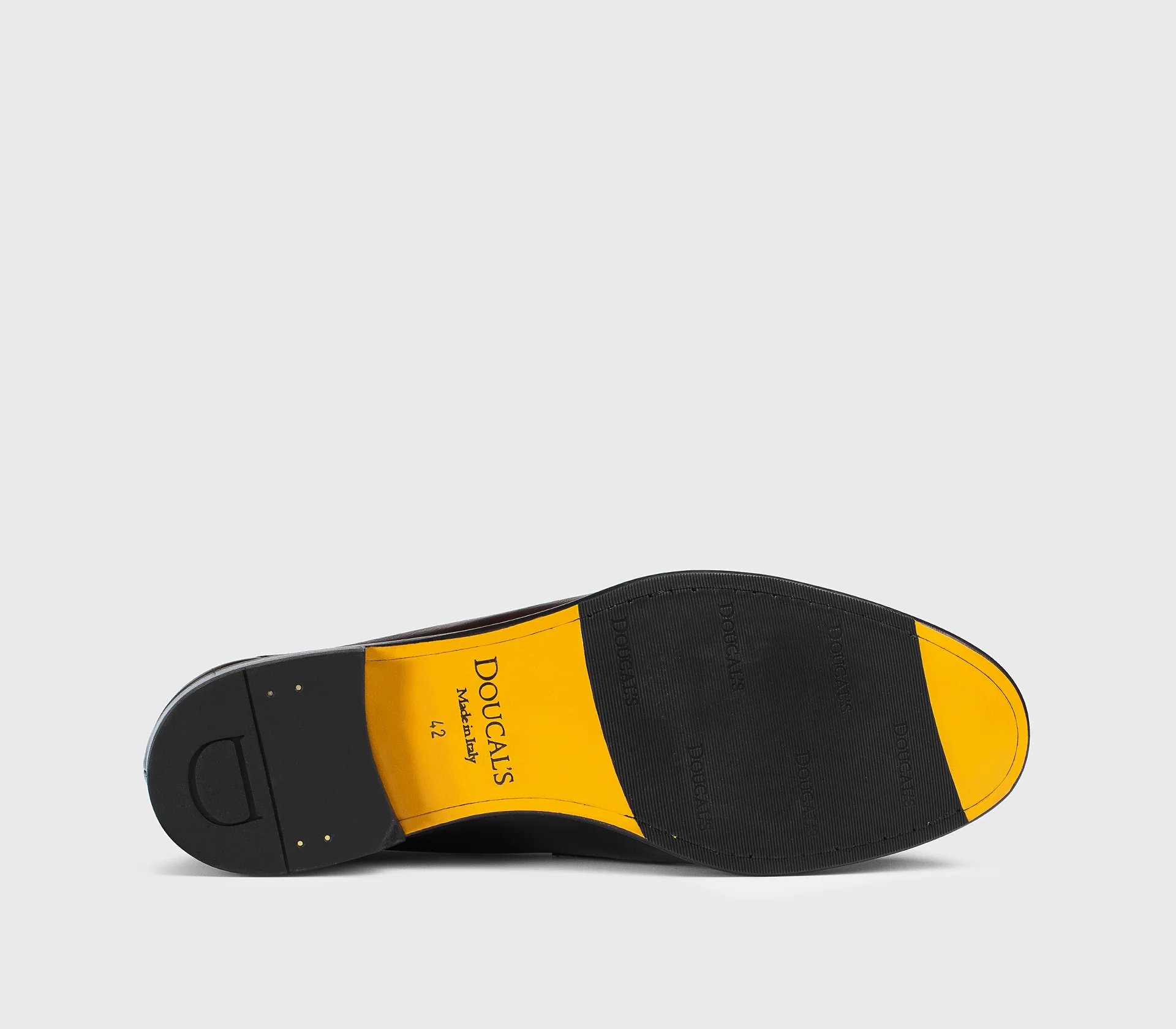 DU3399STRAUY188TM00 - Mocassino con nappine e frangia in pelle testa di moro - immagine 5