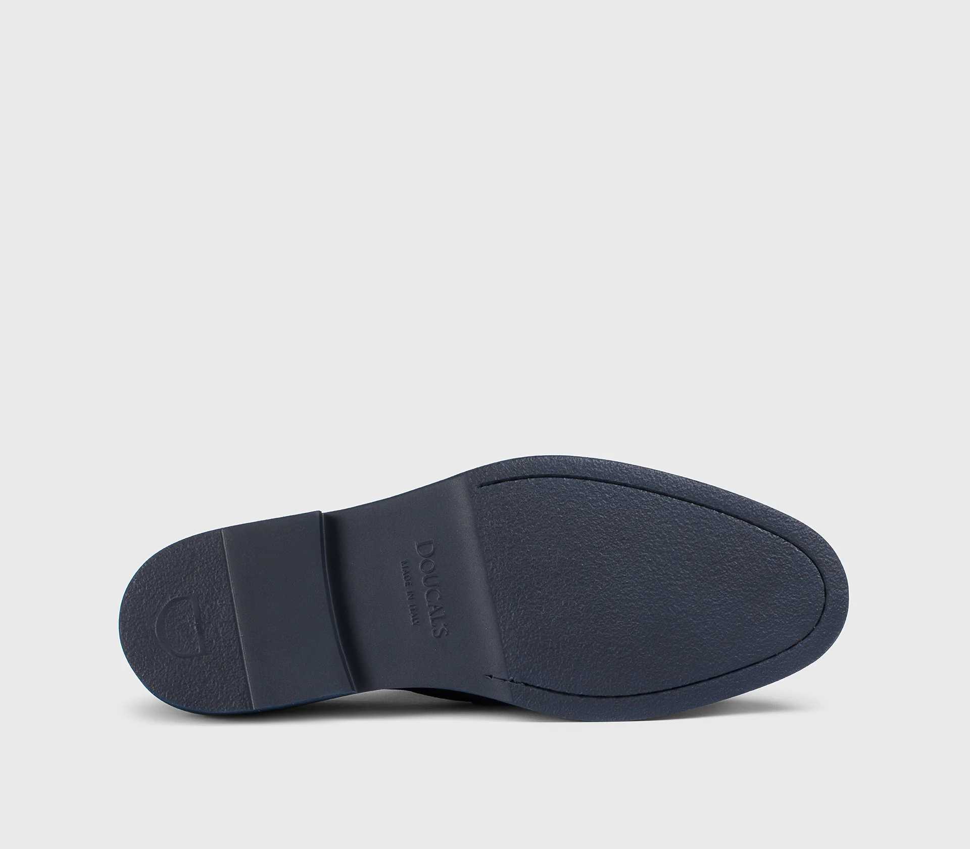 DU3419SALOUF009BB00 - Mocassino con dettaglio "passante" in suede blu - immagine 5