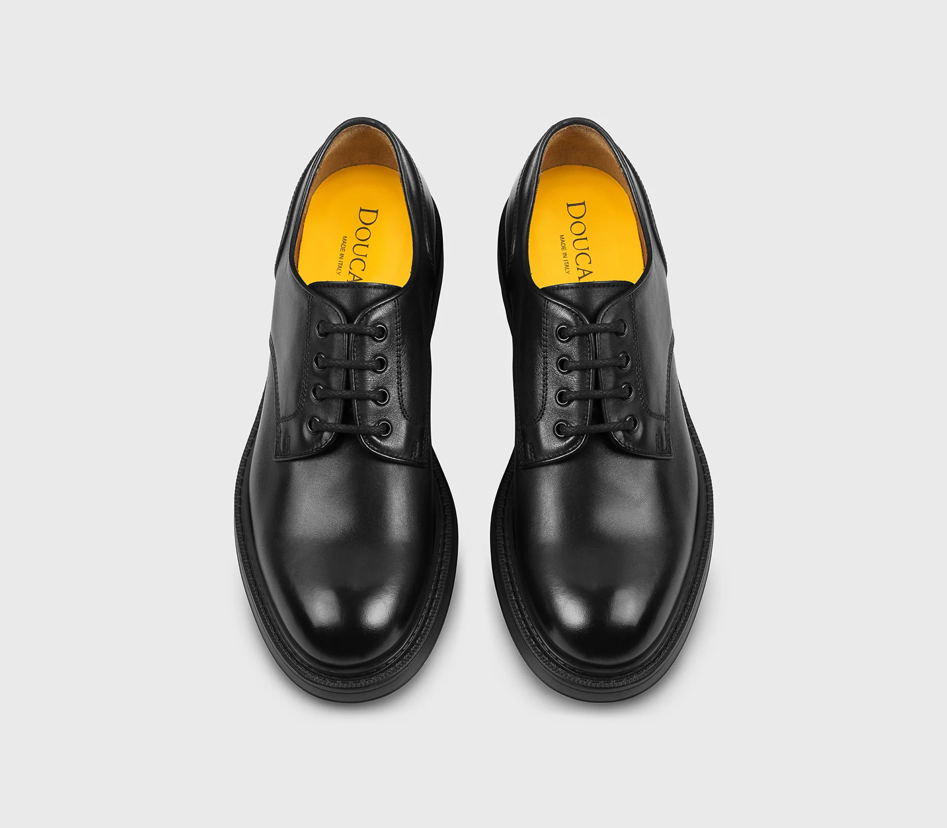 DU3501HENRUF188NN00 - Stringata in pelle nera - immagine 3