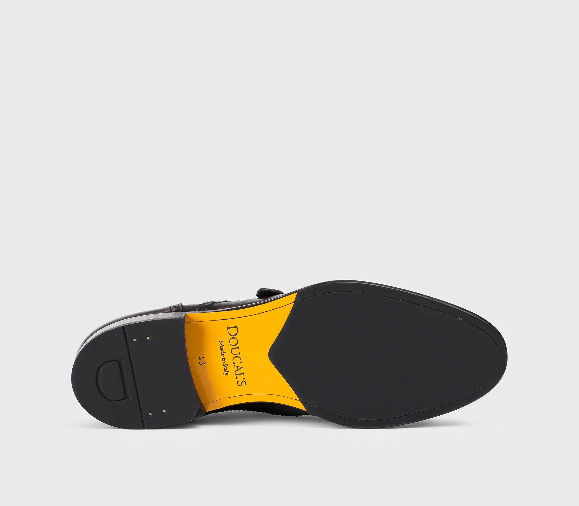 DU3536FREDUF159TM29 - Mono fibbia con frangia in pelle testa di moro - immagine 5
