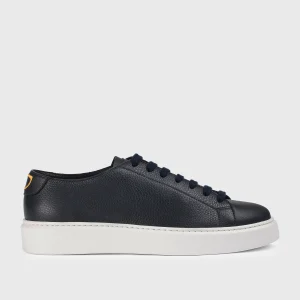 DU3539ALEXUY225EB32 - Sneaker in pelle bottalata blu