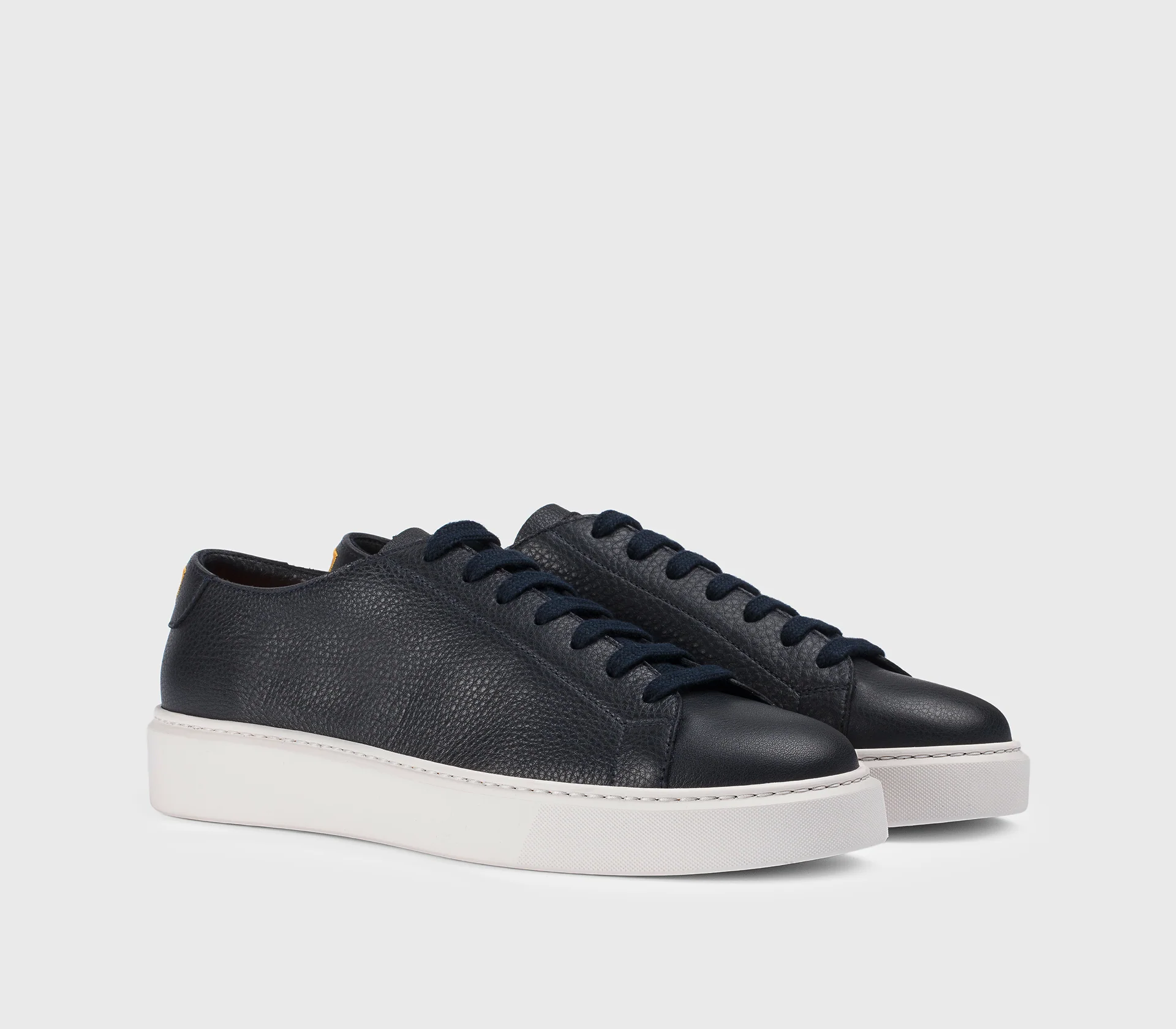 DU3539ALEXUY225EB32 - Sneaker in pelle bottalata blu - immagine 4