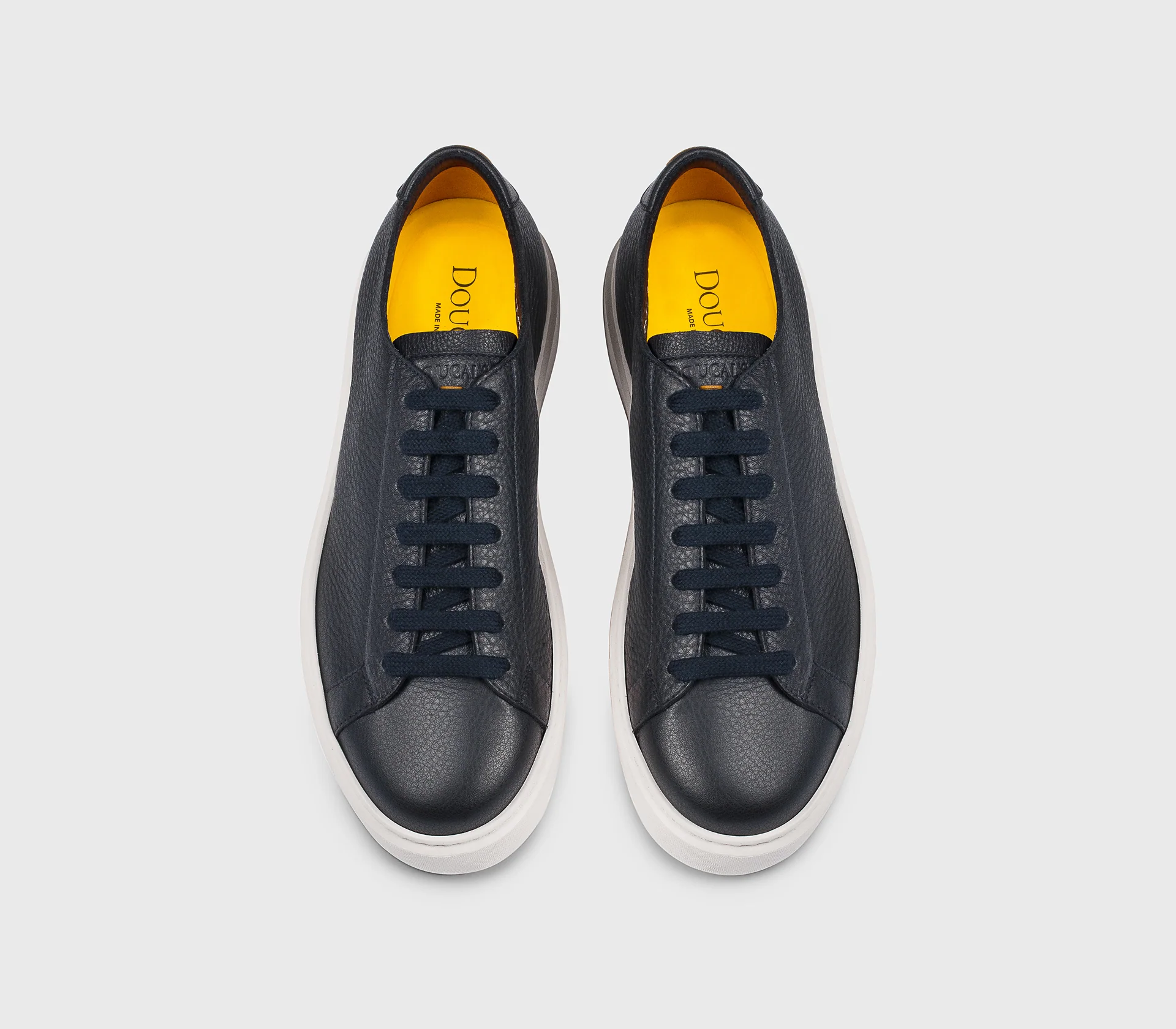 DU3539ALEXUY225EB32 - Sneaker in pelle bottalata blu - immagine 3