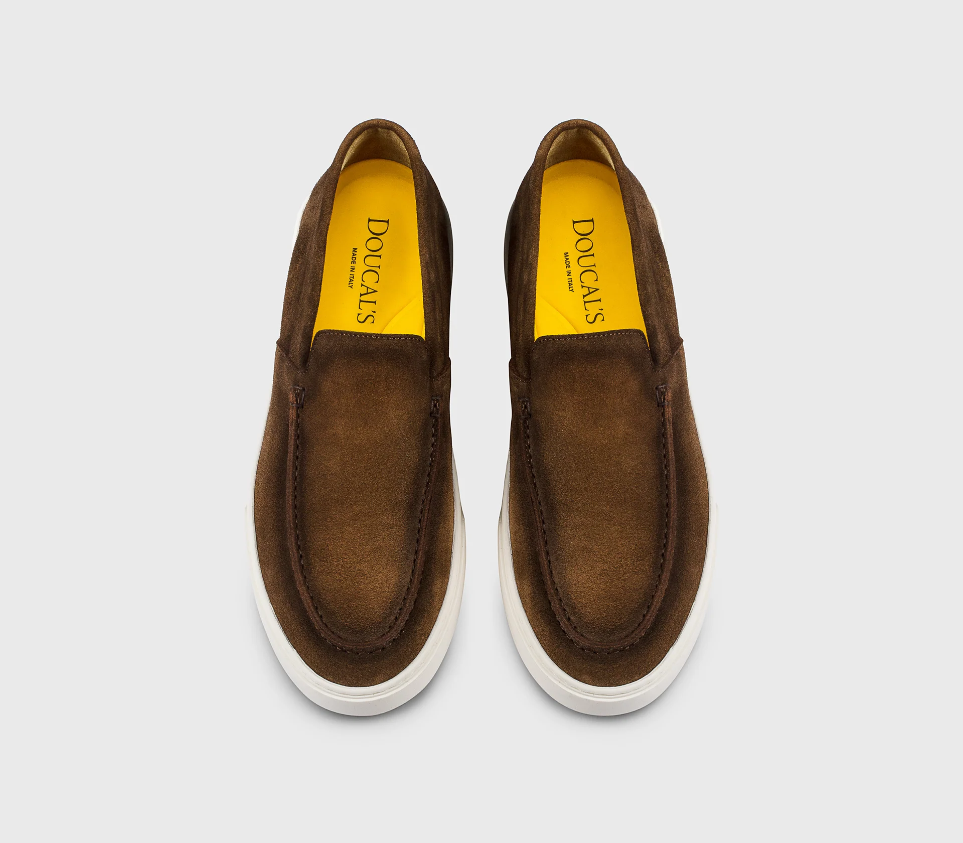 DU3547STEVUY260EM01 - Mocassino slip-on in pelle marrone "snuff" - immagine 3