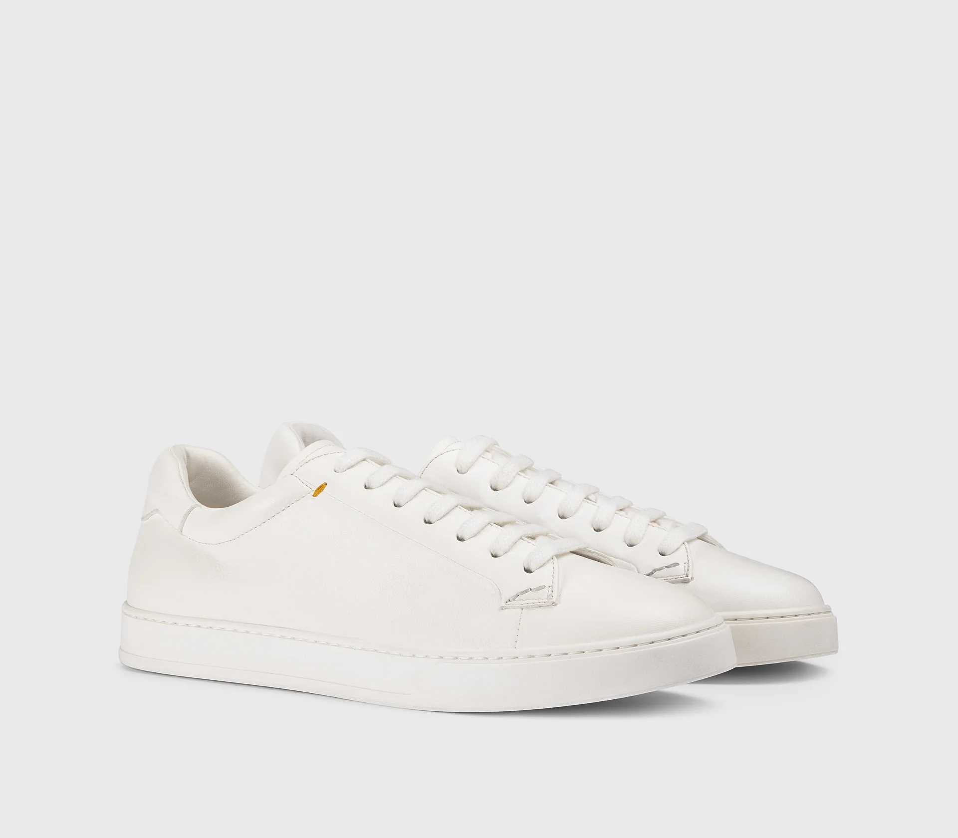 DU3552SPENUF281EW11 - Sneaker in pelle bianca - immagine 4