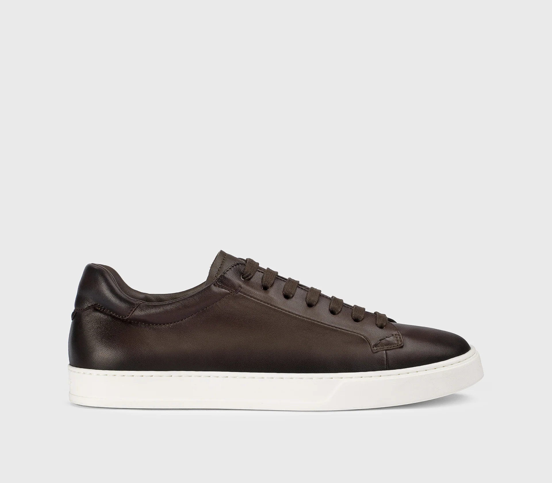 DU3552SPENUF282EM00 - Sneaker in pelle testa di moro