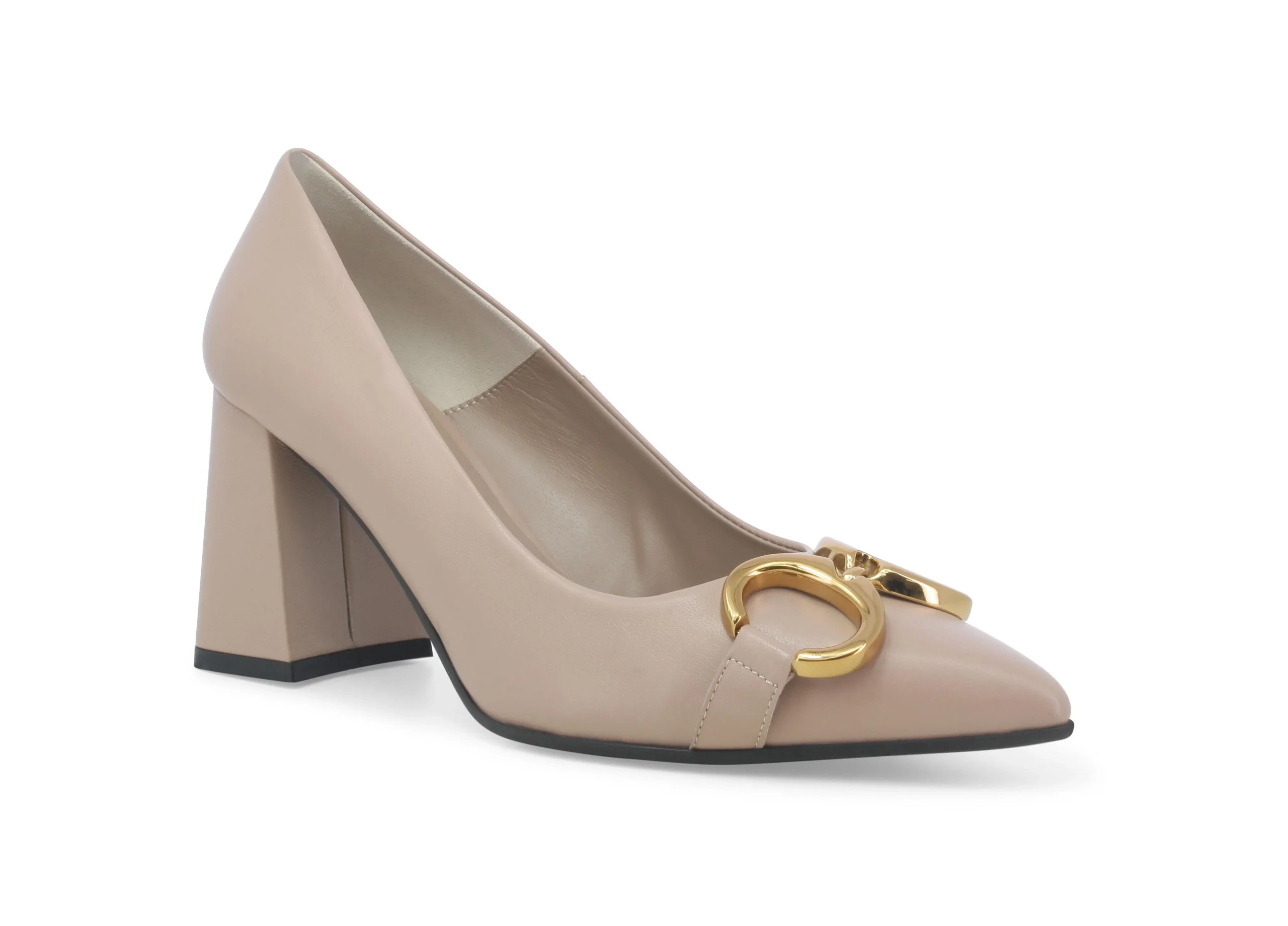 Melluso Scarpe Made in Italy con Accessorio Tacco Largo Pelle - immagine 3