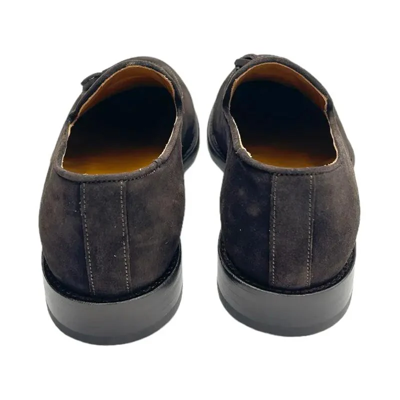 4208 Tassel Loafers Camoscio Gorain Moka - immagine 6