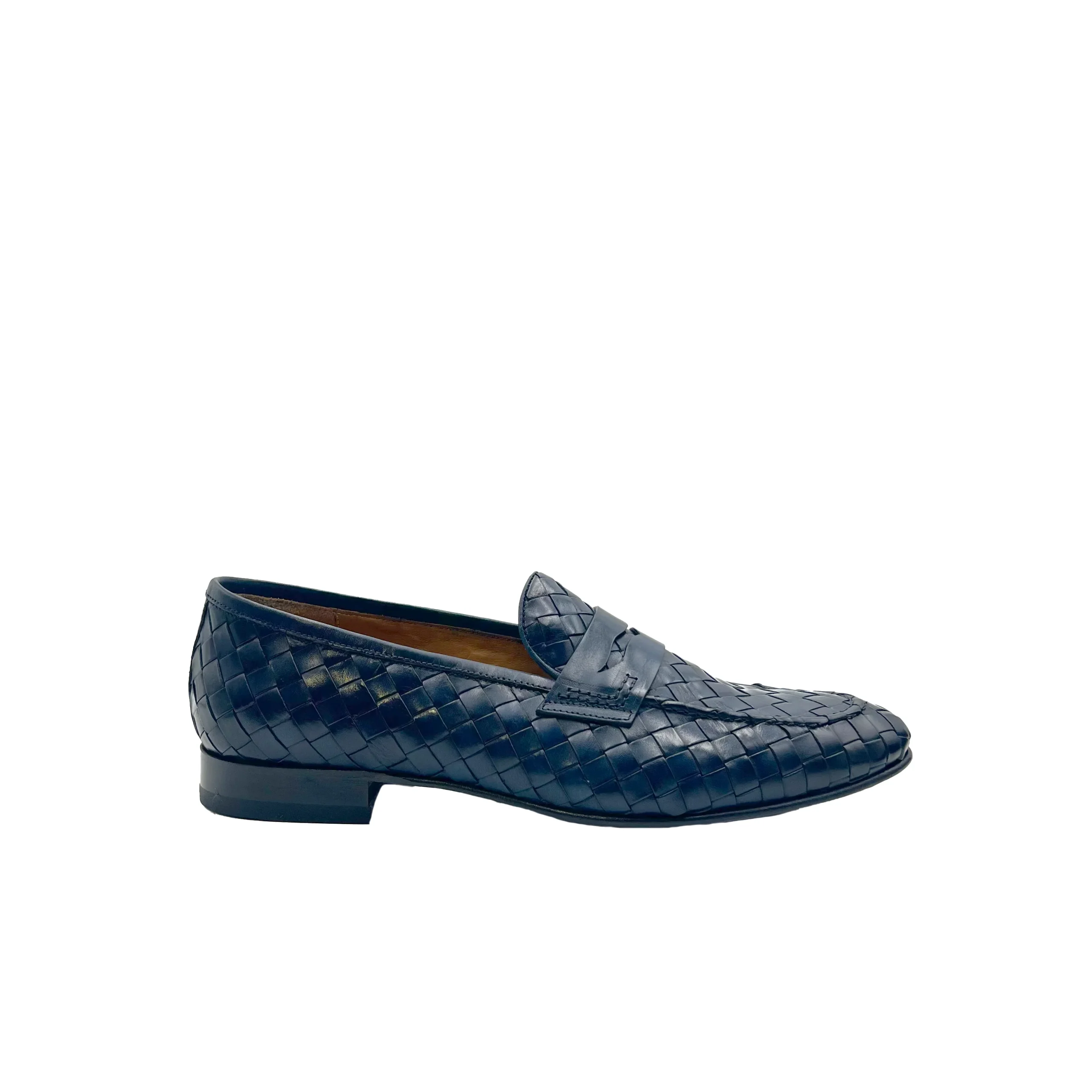 Penny Loafer Intreccio Blu 42204 - immagine 5