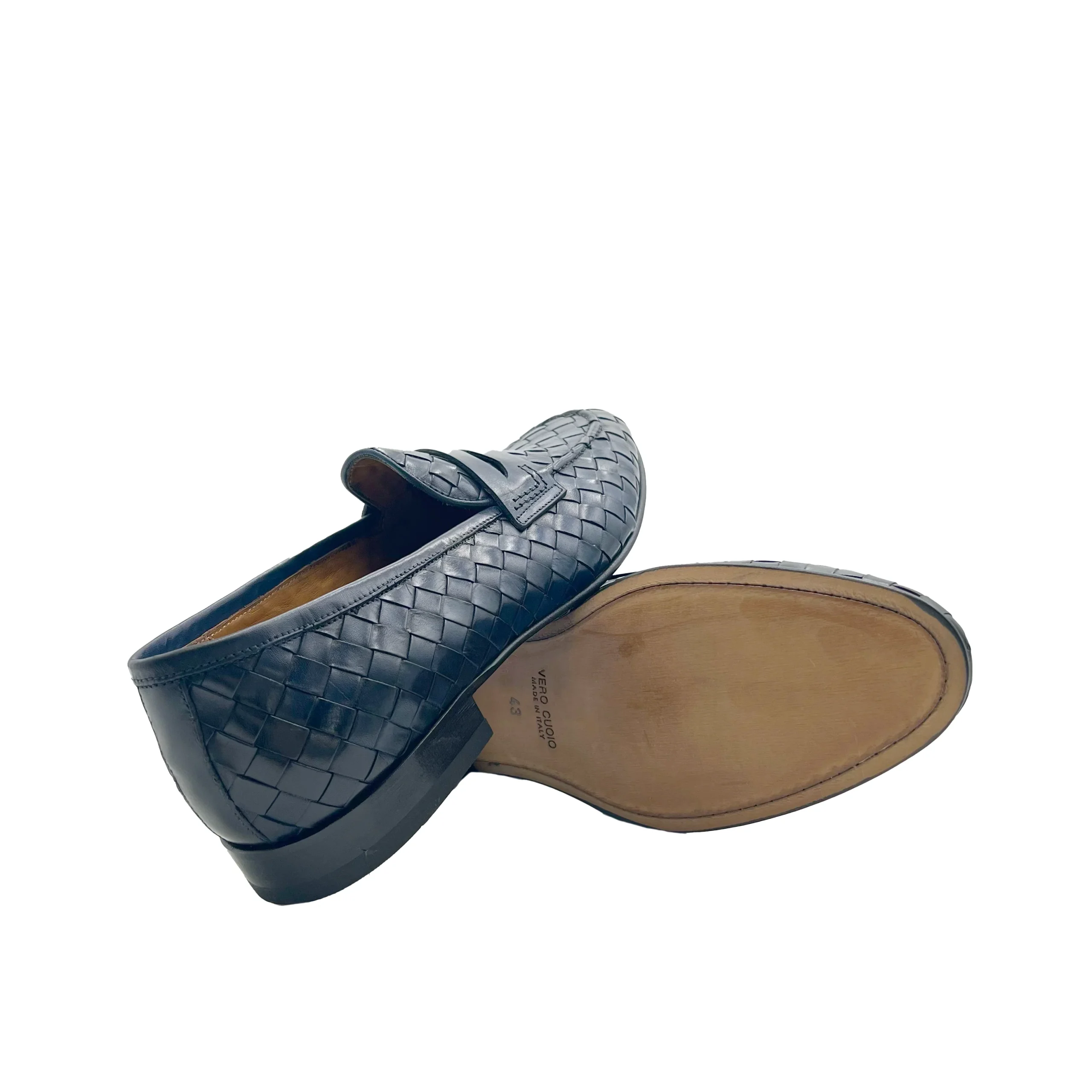 Penny Loafer Intreccio Blu 42204 - immagine 6