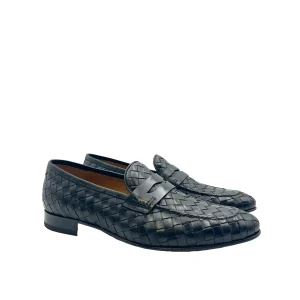 Penny Loafer Intreccio Nero 42204