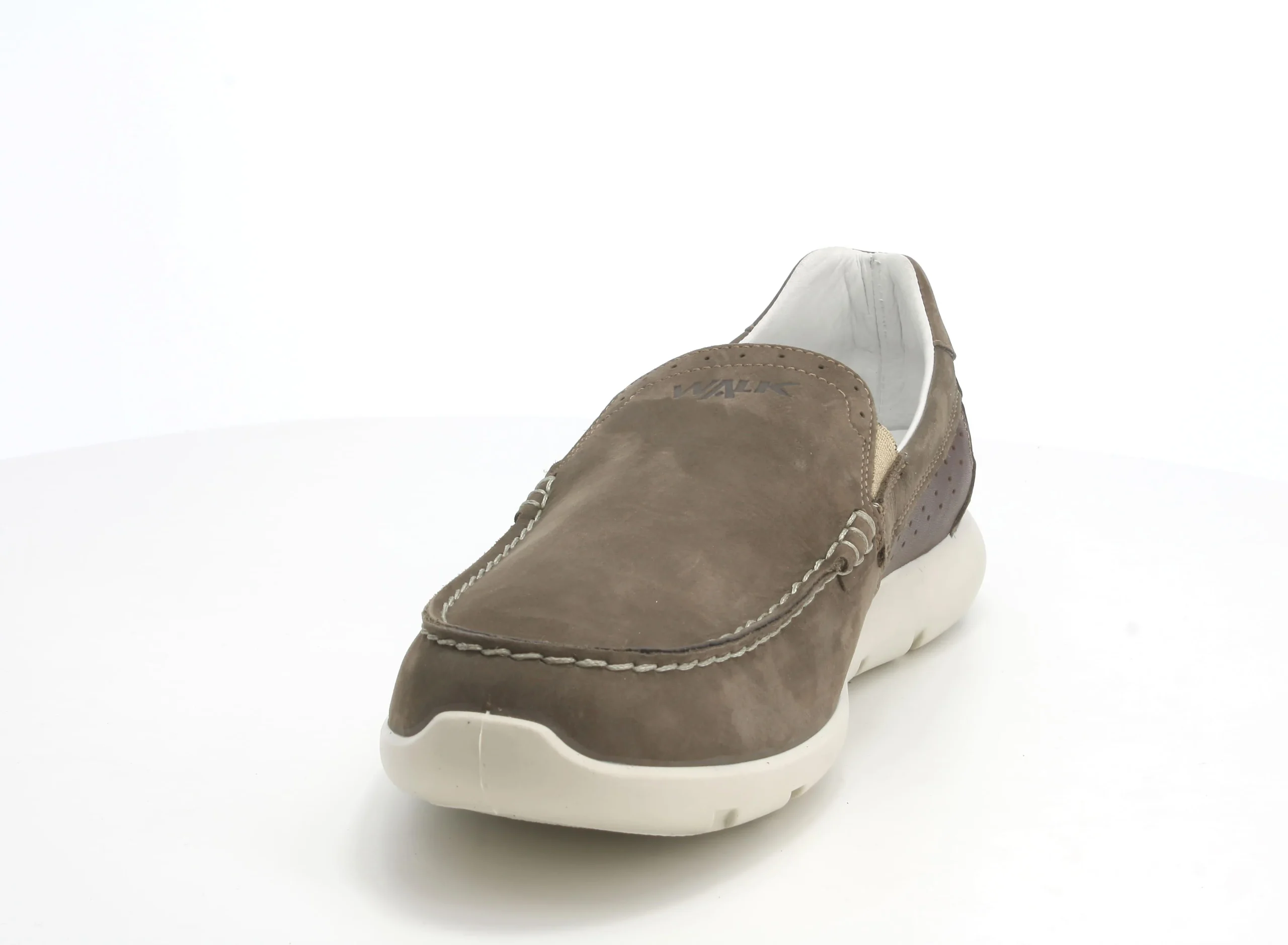 Melluso uomo scarpe estive slip-on in nabuk - immagine 5