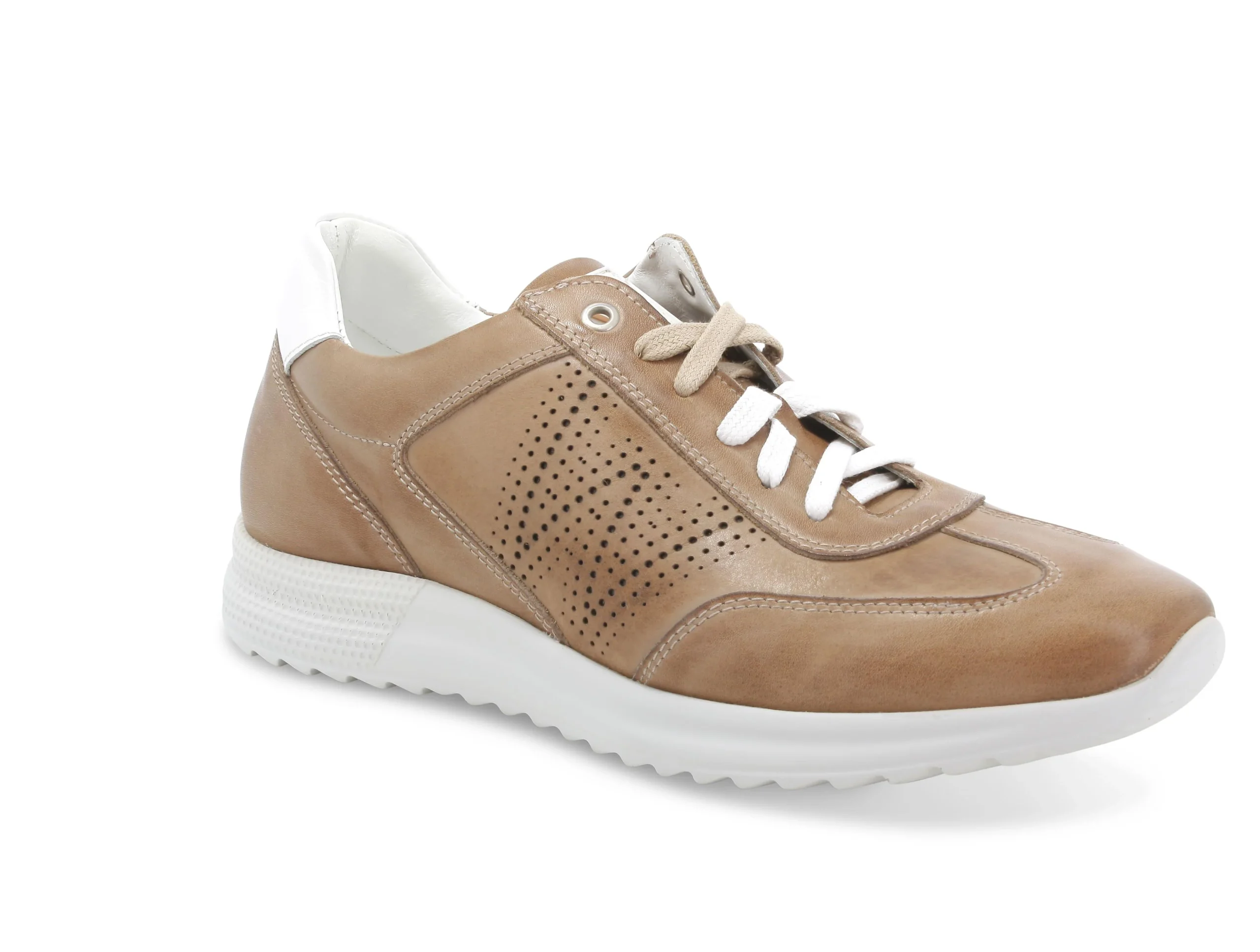 Melluso uomo scarpe stringate in pelle anticata - immagine 3