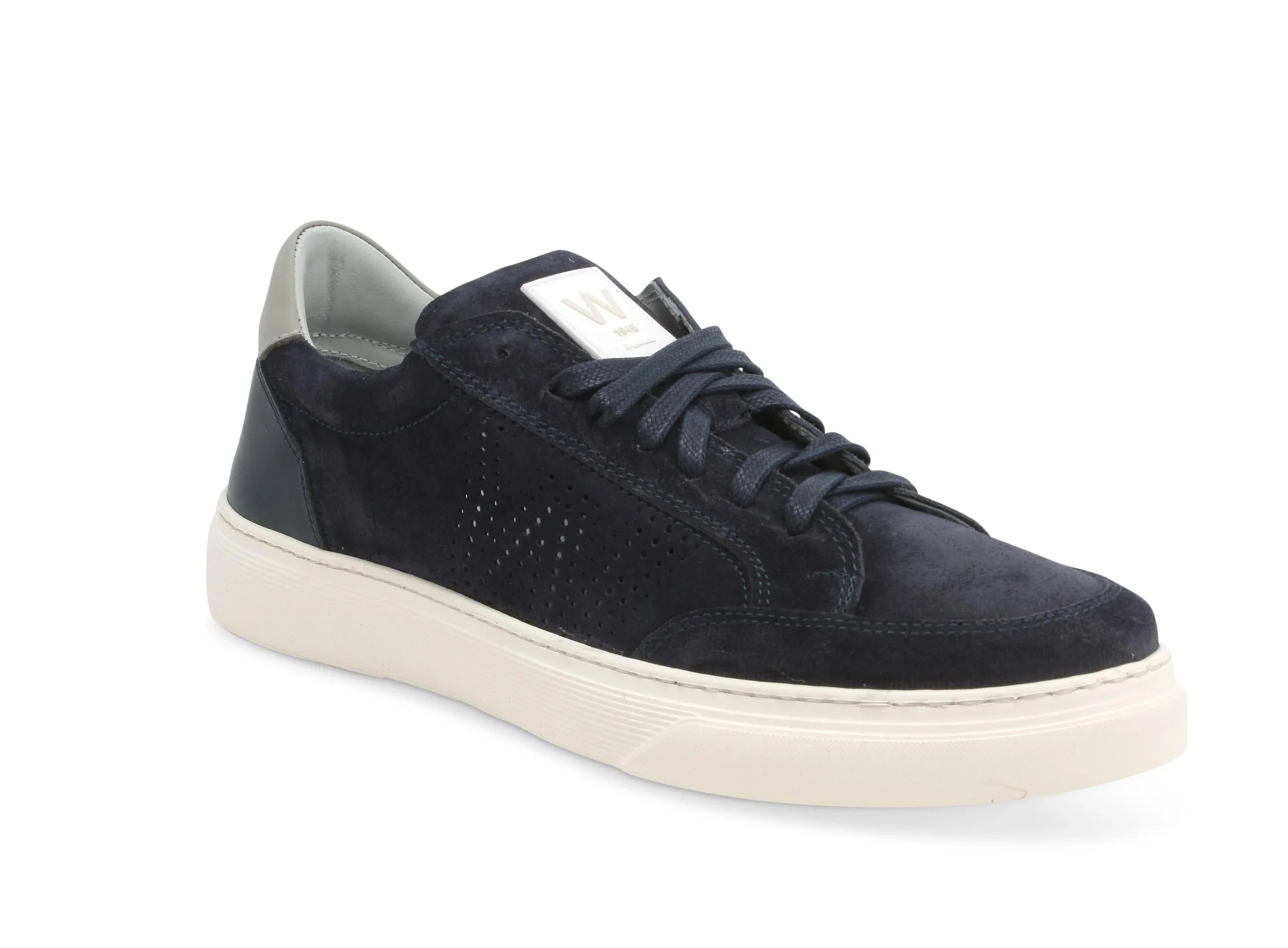Melluso uomo sneakers stringata in camoscio - immagine 3