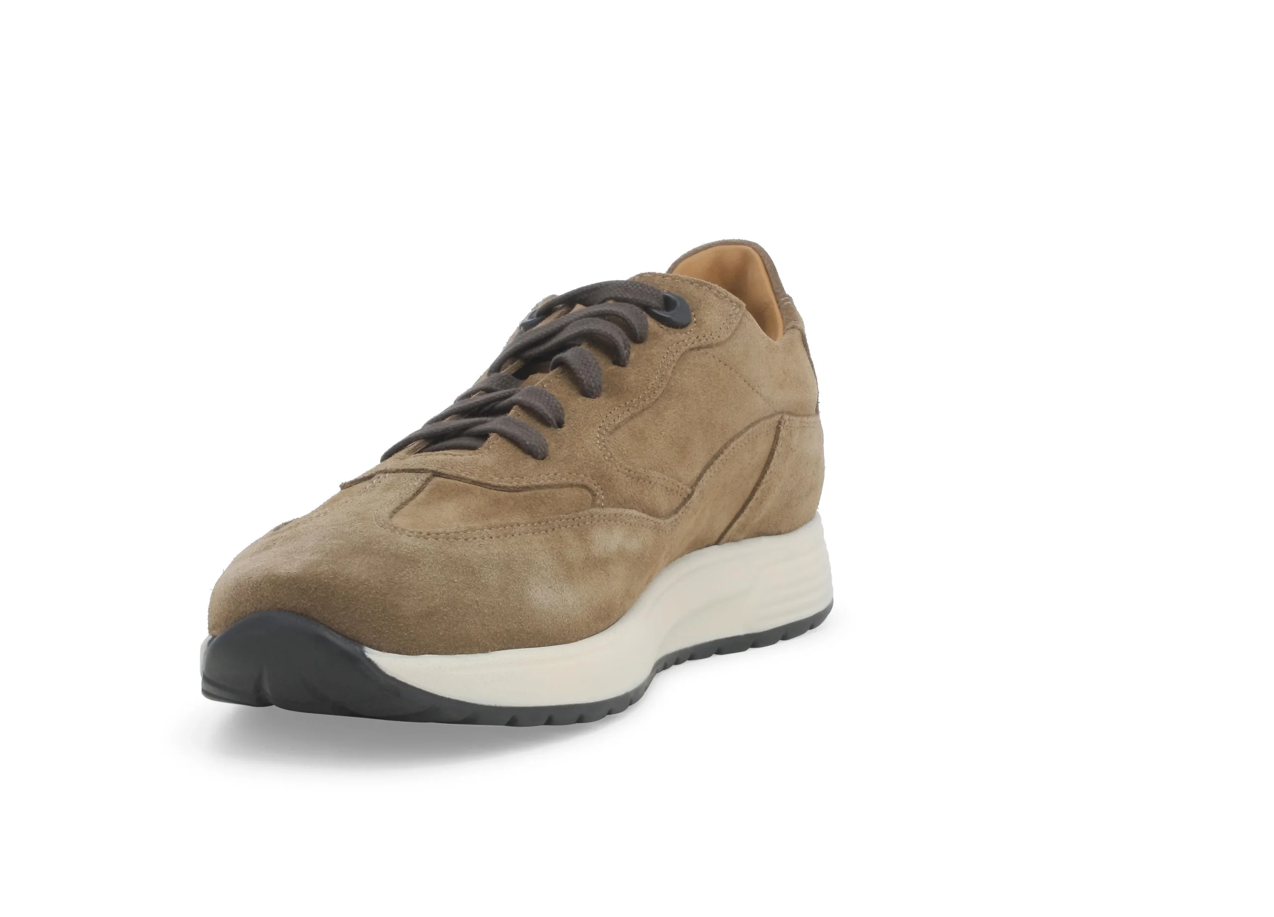 Melluso Uomo Scarpe Stringate Made in Italy Tomaia Camoscio - immagine 6
