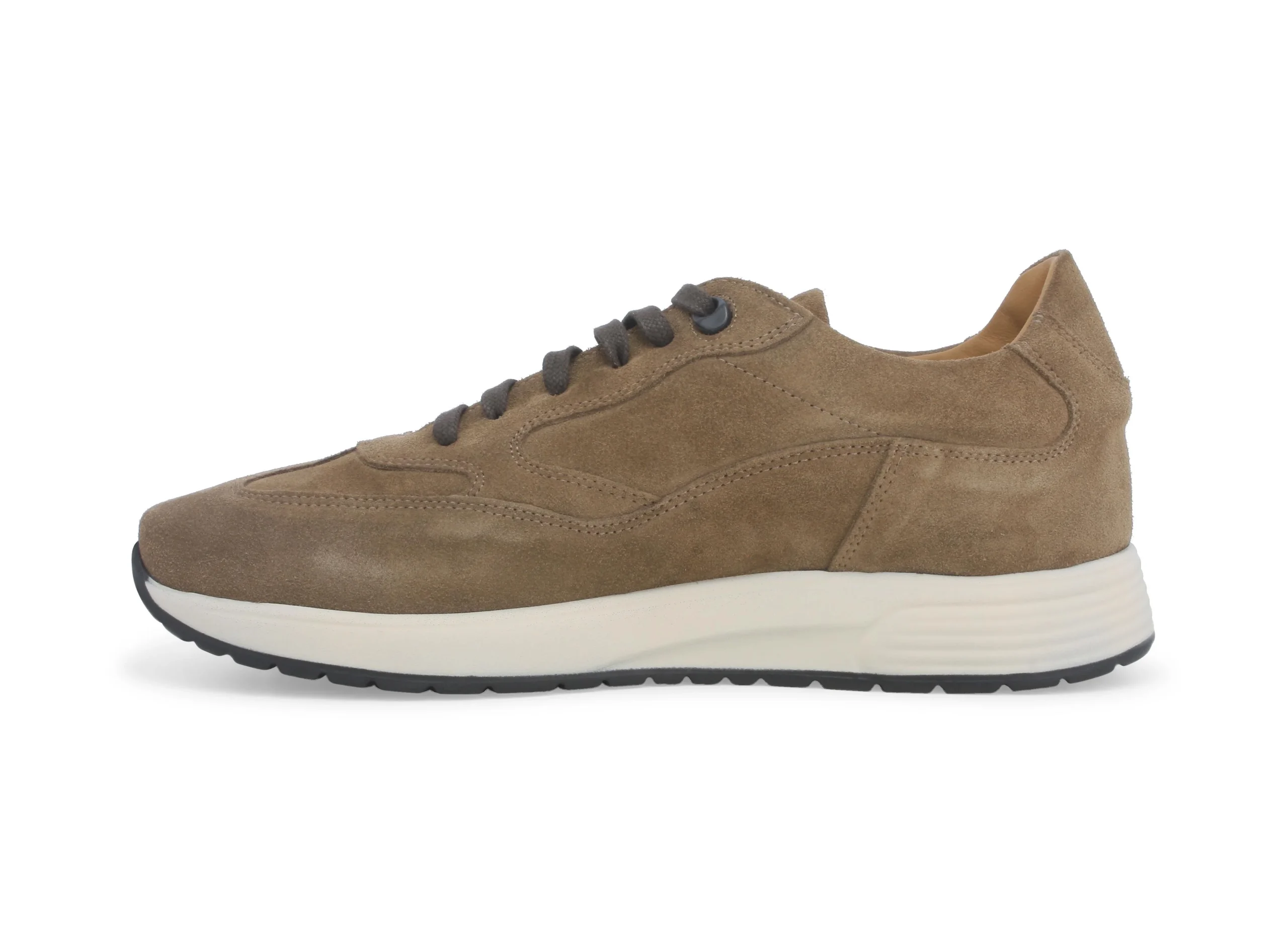 Melluso Uomo Scarpe Stringate Made in Italy Tomaia Camoscio - immagine 4