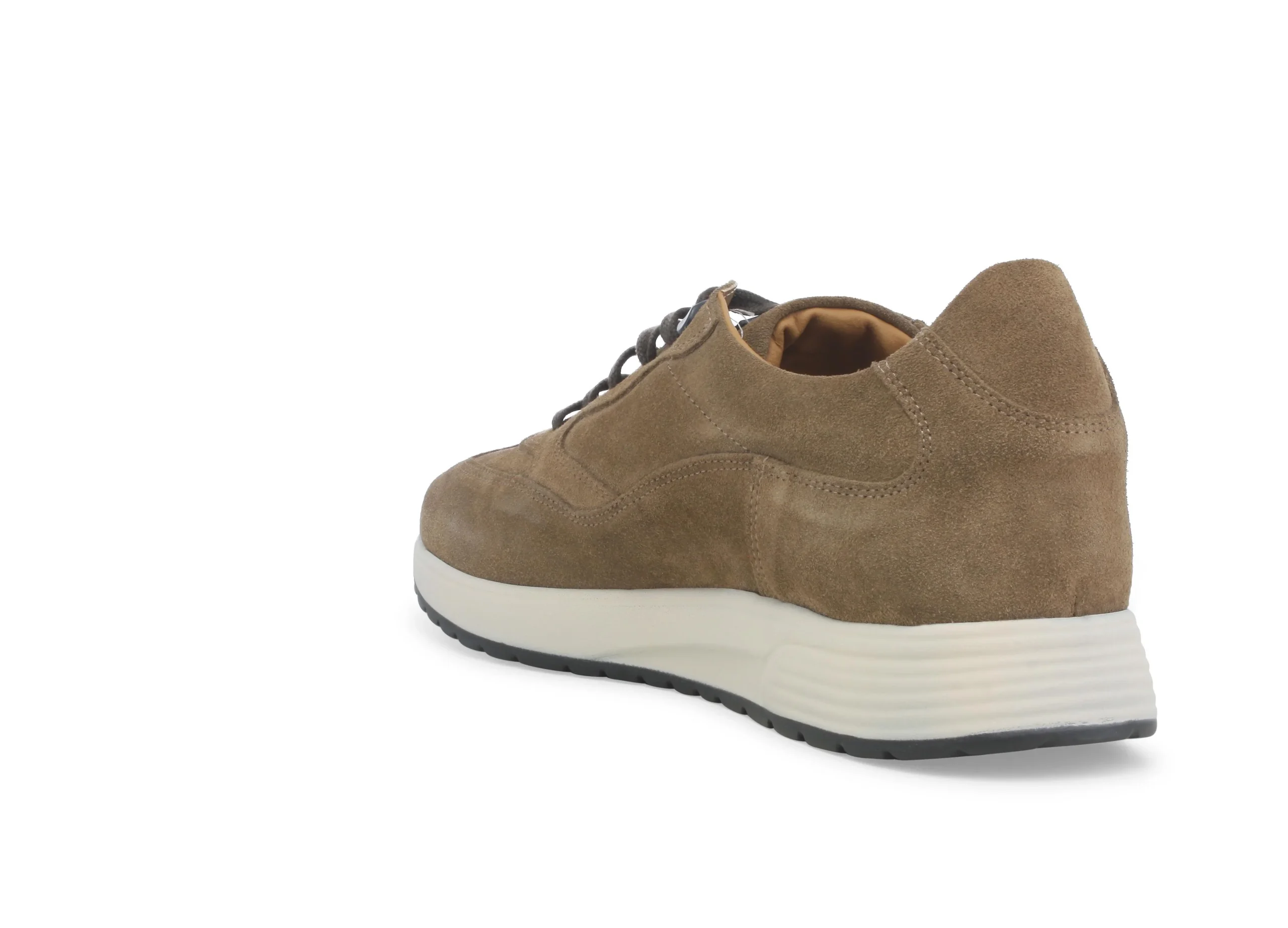 Melluso Uomo Scarpe Stringate Made in Italy Tomaia Camoscio - immagine 5