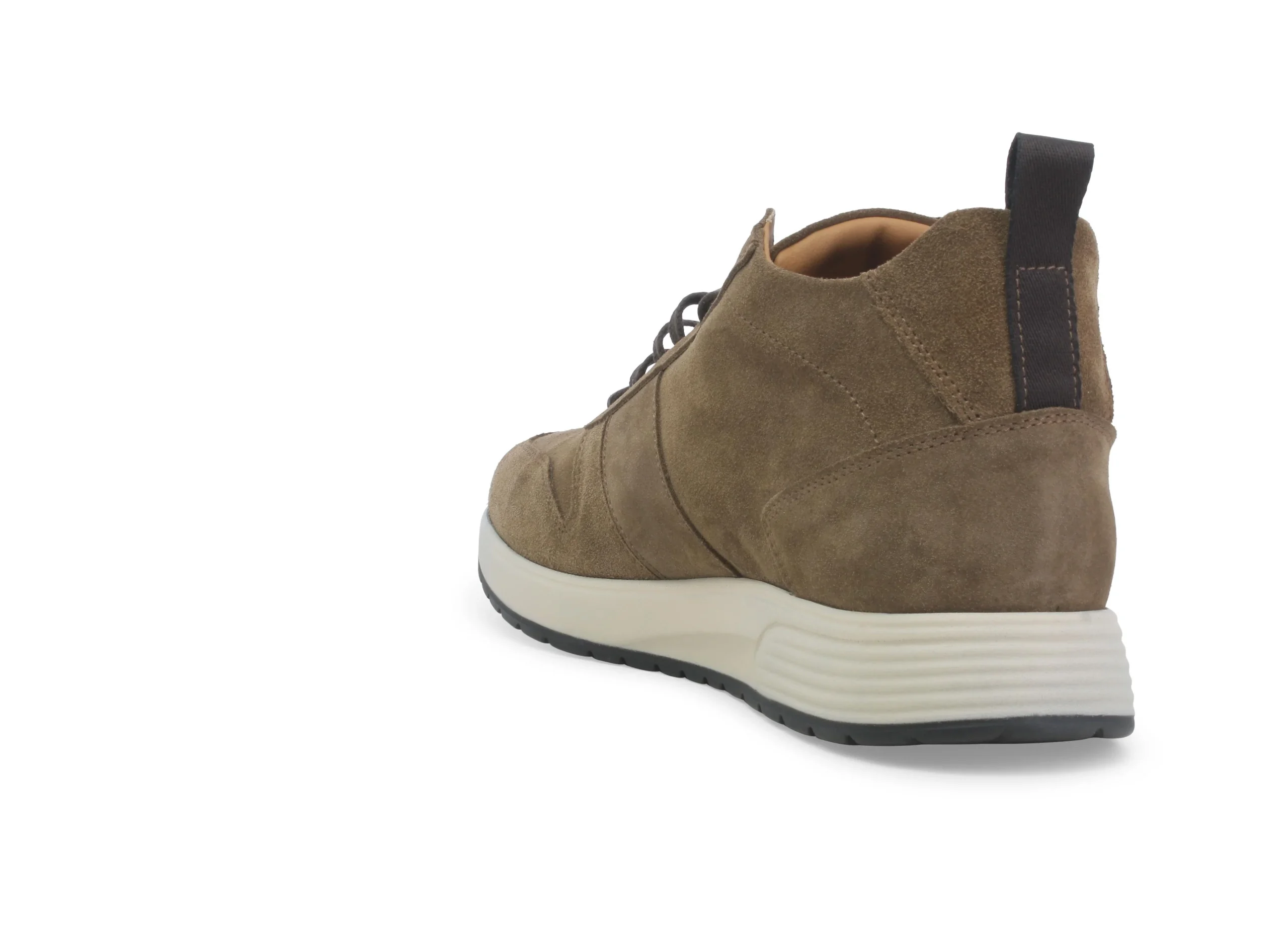 Melluso Uomo Scarpe Mid con Zip e Lacci Tomaia Camoscio - immagine 5