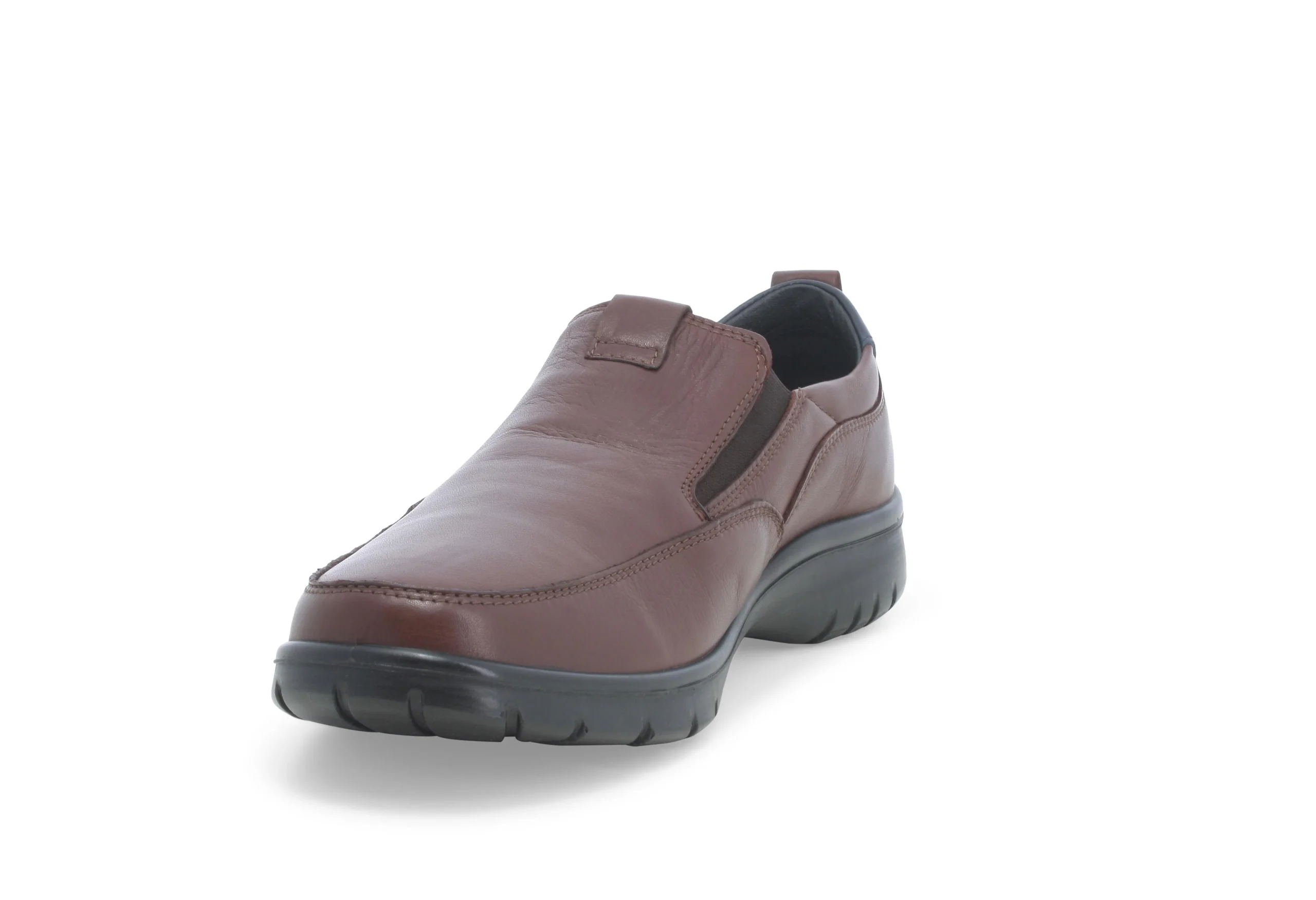 Melluso Uomo Scarpe Basse Senza Stringhe Tomaia Pelle - immagine 6