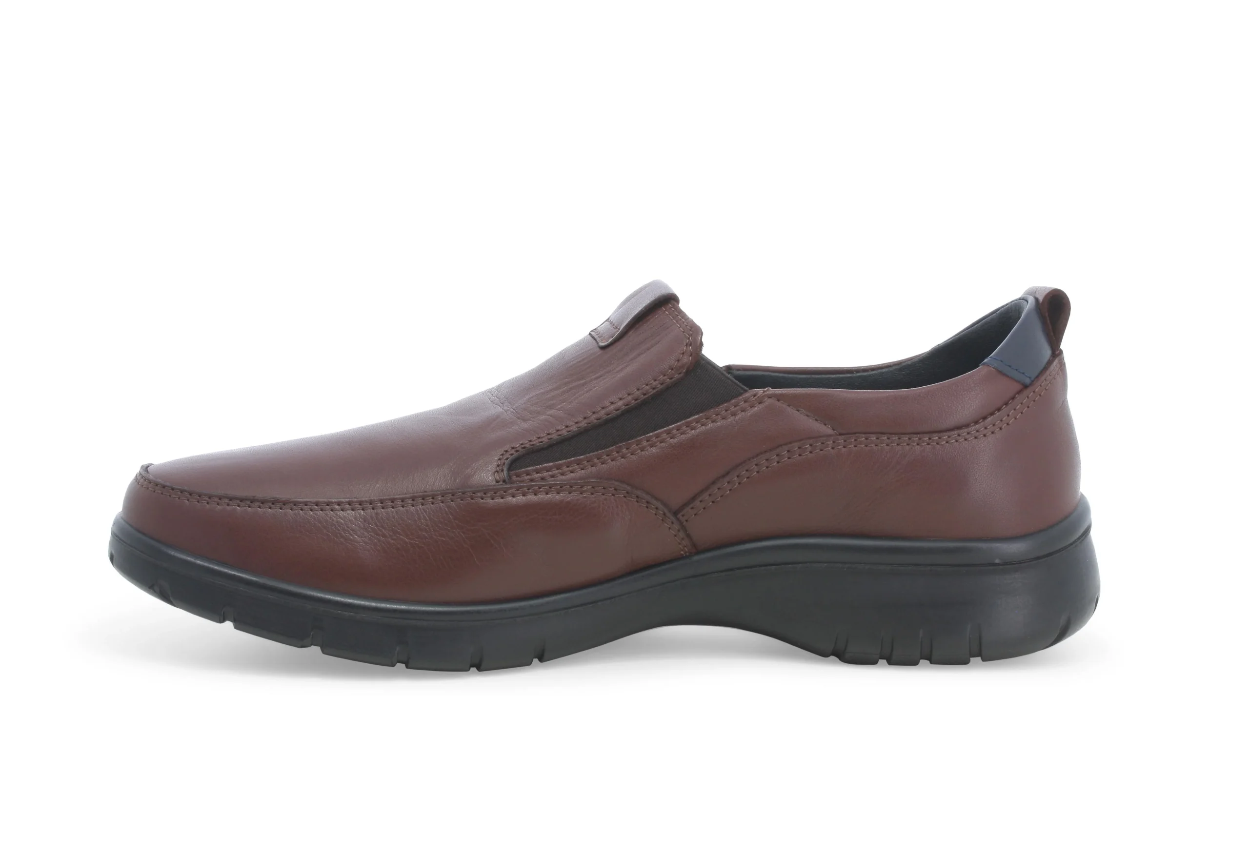 Melluso Uomo Scarpe Basse Senza Stringhe Tomaia Pelle - immagine 4