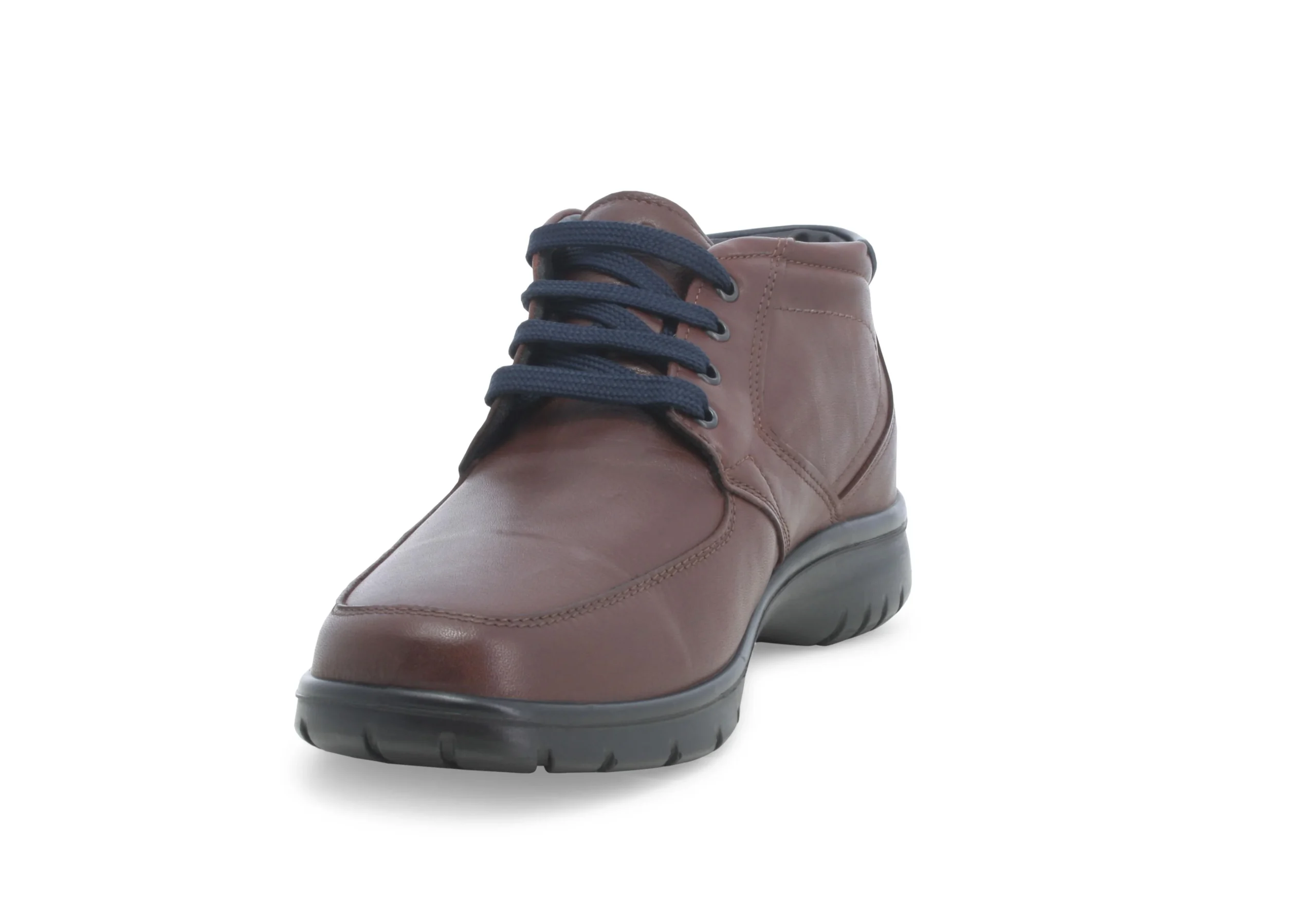 Melluso Uomo Scarponcini Comfort Stringati in Pelle Liscia - immagine 6