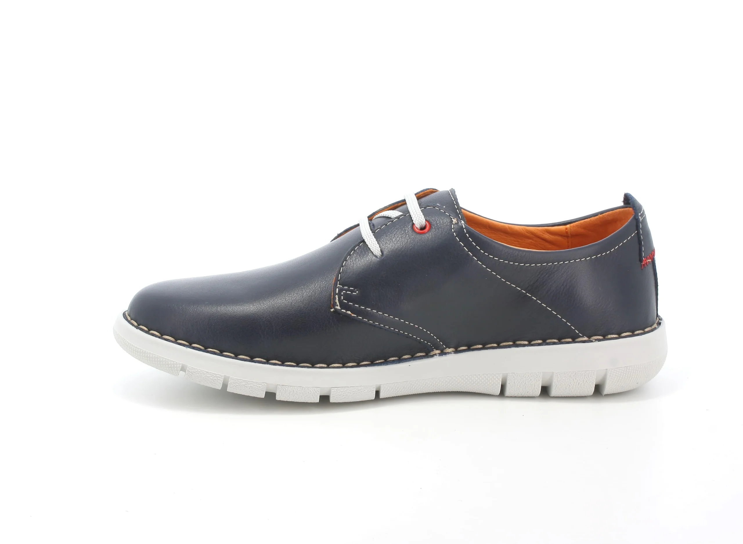 Melluso uomo scarpa lacci estiva in pelle - immagine 5