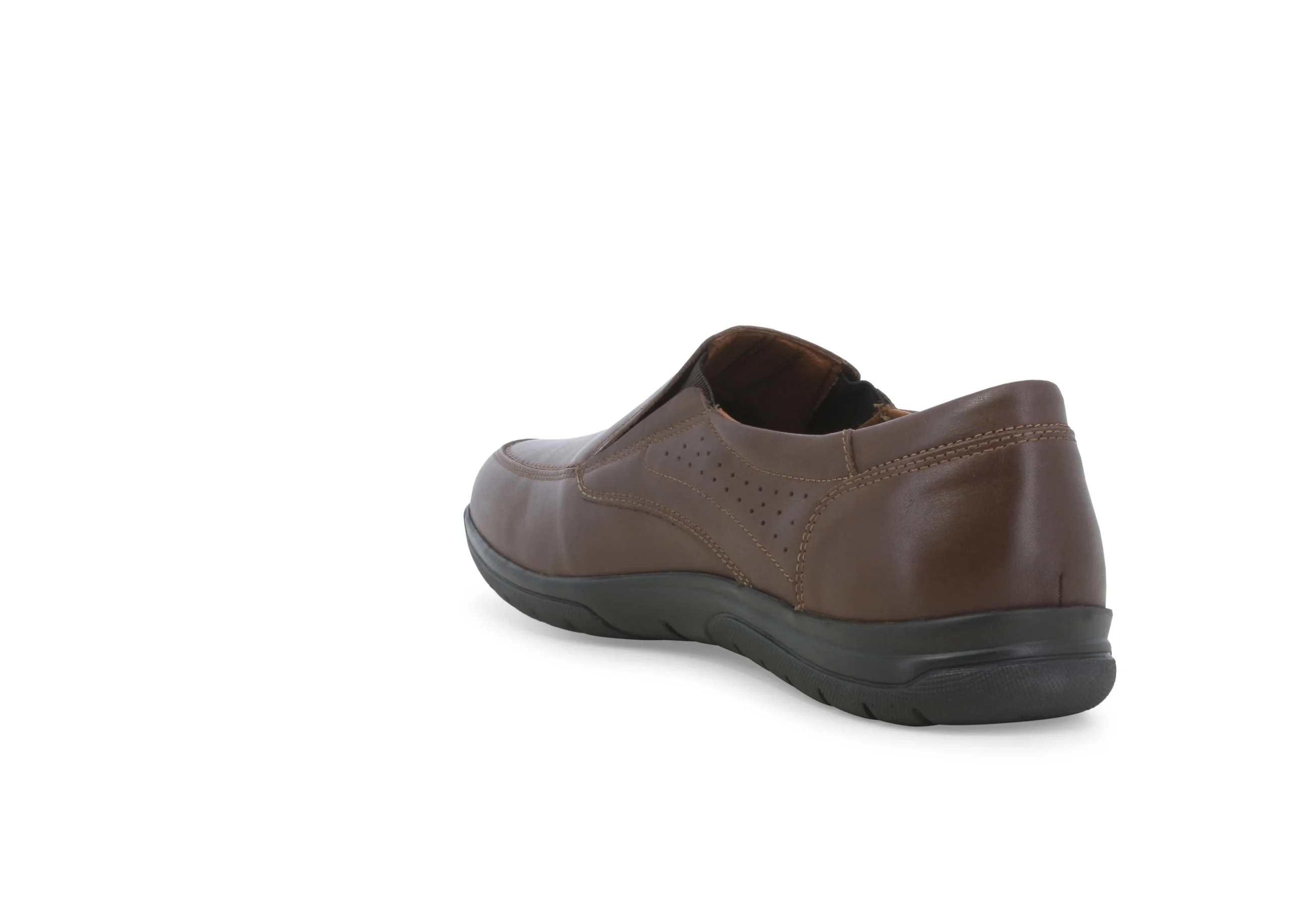 Melluso Uomo Scarpe Comode Slip-on Estive Tomaia Pelle - immagine 5