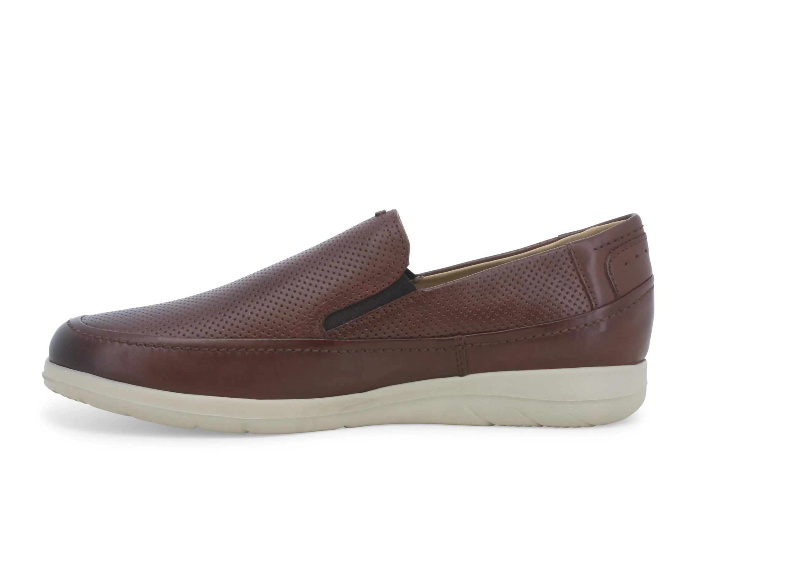 Melluso Scarpe Estive Uomo Senza Stringhe Tomaia Pelle - immagine 4