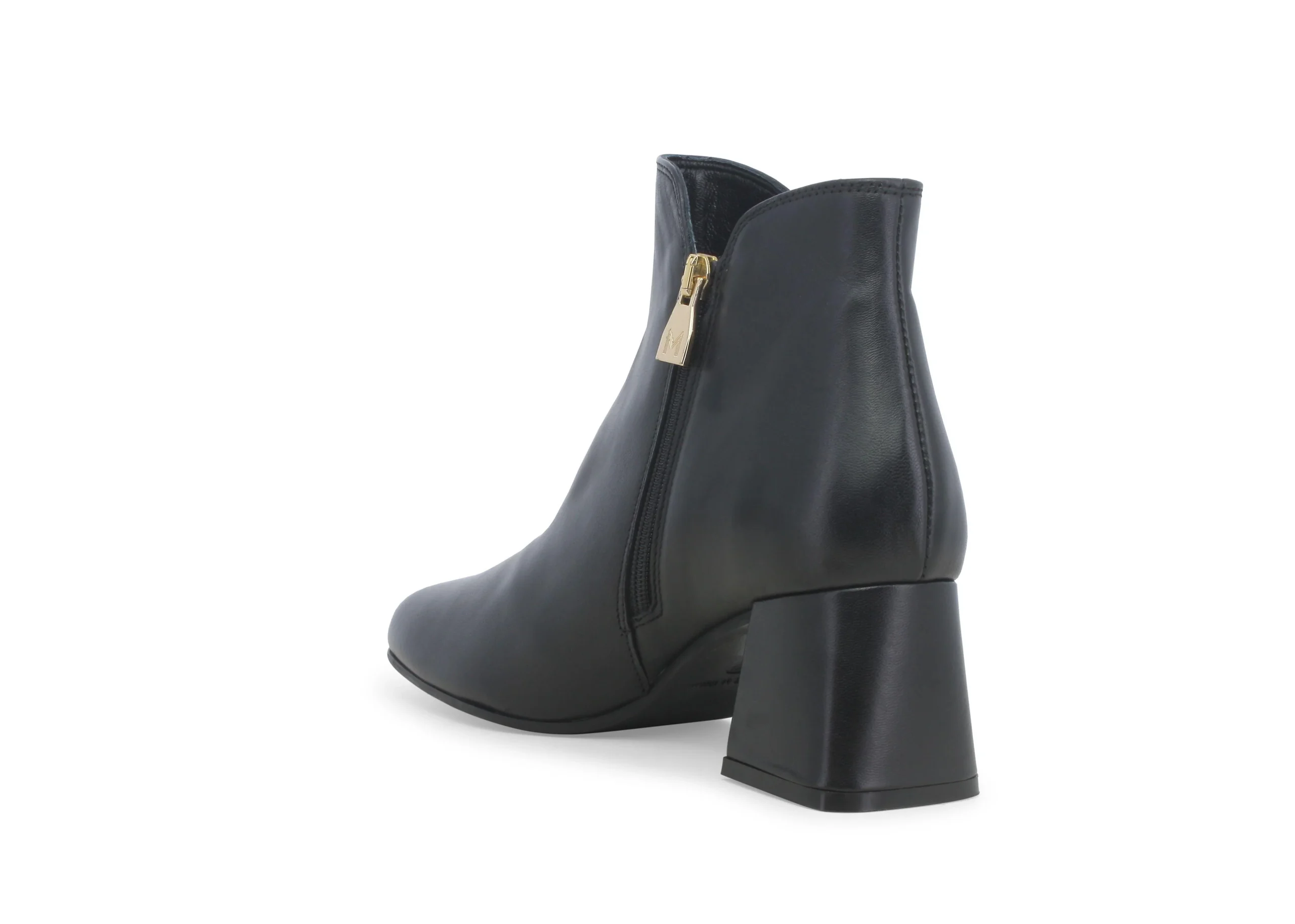 Melluso Tronchetto Made in Italy Elastico + Zip Tomaia Pelle - immagine 5