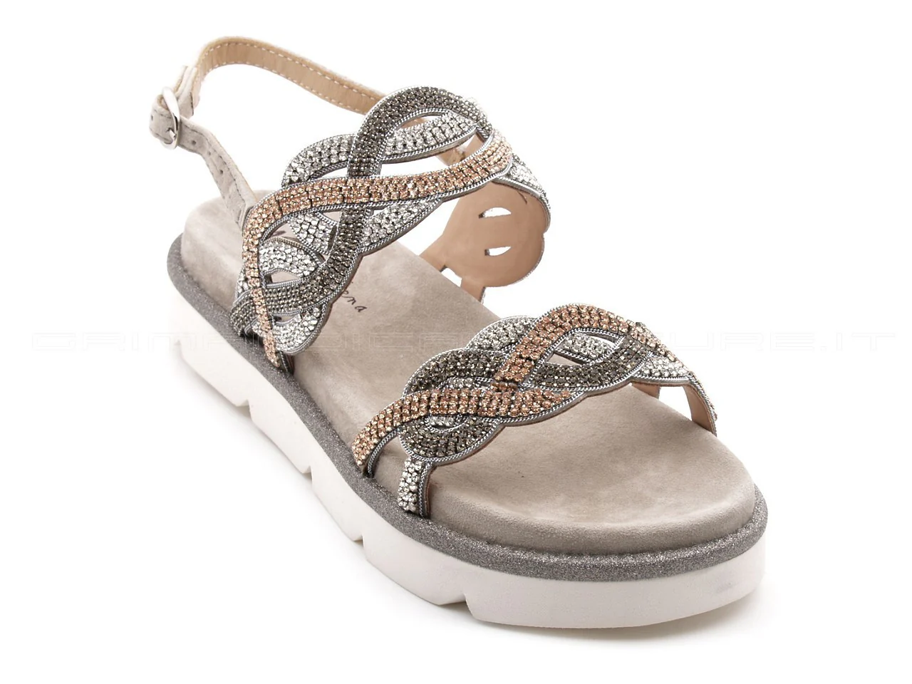 Alma en Pena sandali platform 2 fasce - immagine 4