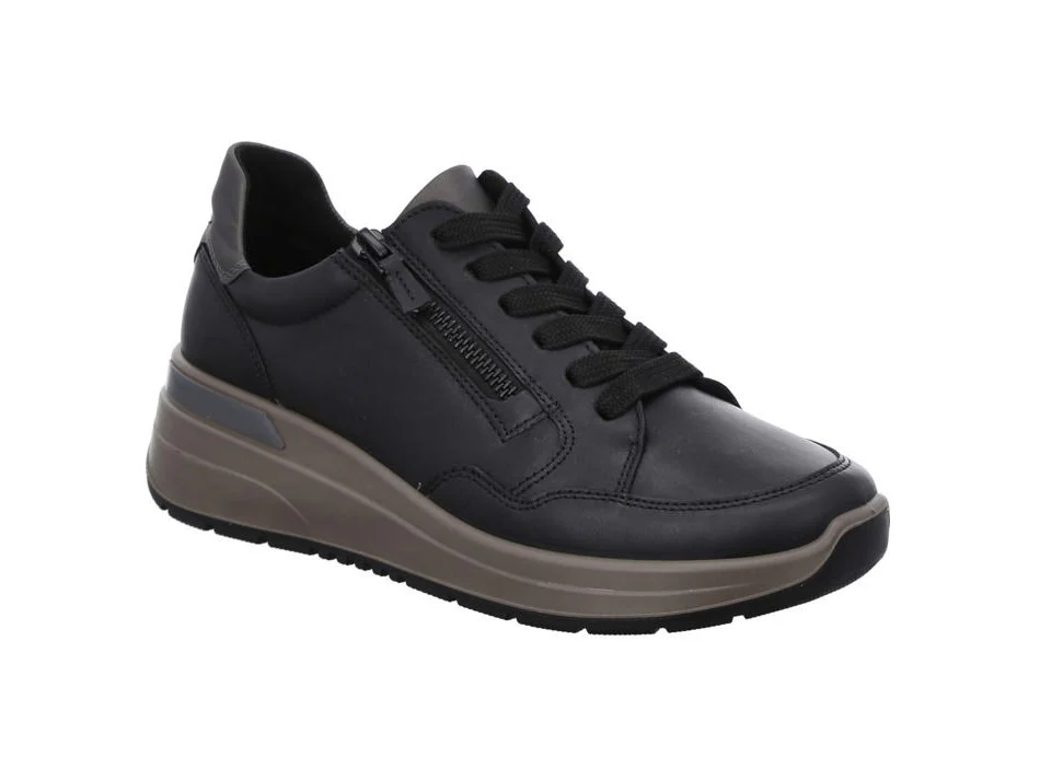 Ara Garda Scarpe Stringate con Zip Comfort Tomaia Pelle - immagine 3