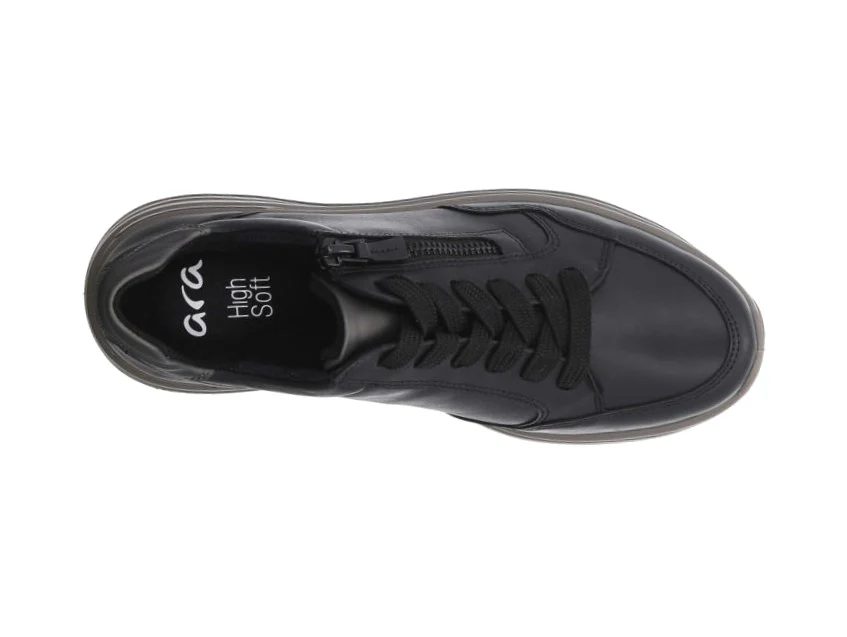 Ara Garda Scarpe Stringate con Zip Comfort Tomaia Pelle - immagine 4