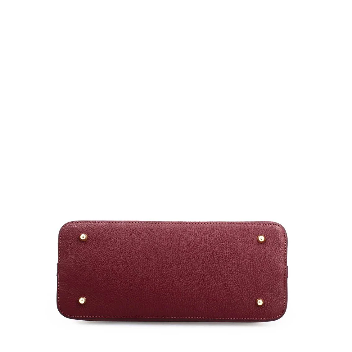 Borsa a mano da donna Sofia piccola in pelle bordeaux - immagine 4