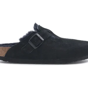 Birkenstock Boston punta chiusa shearling camoscio