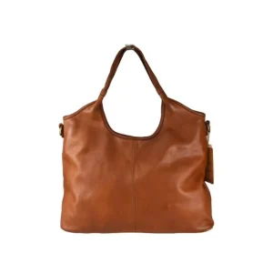 Borsa a spalla in pelle - BASJ58 cuoio