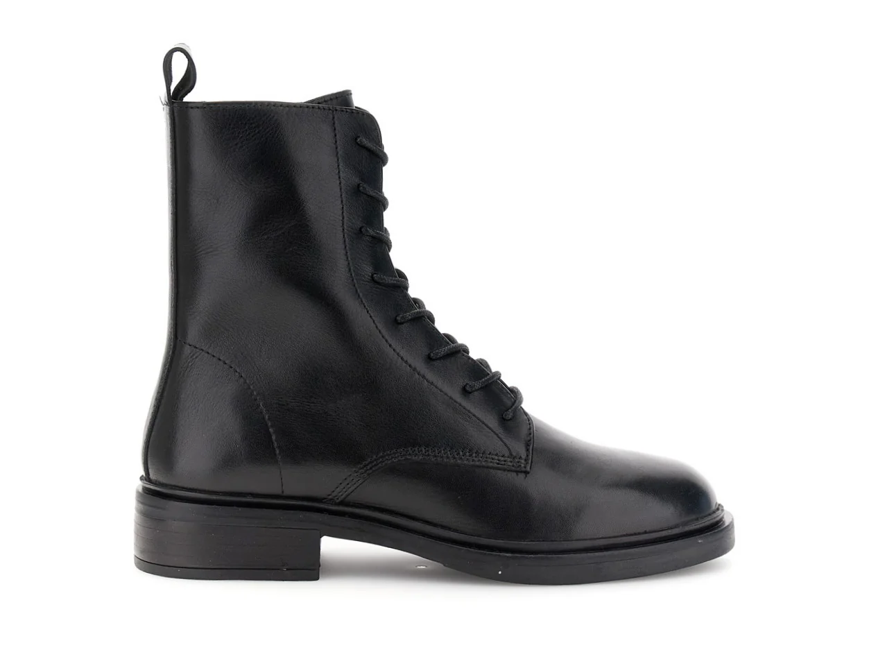 CafèNoir Anfibi Essenziali Donna in Pelle Nera