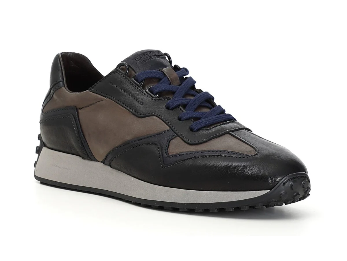 CafèNoir scarpe casual con lacci tomaia pelle - immagine 3