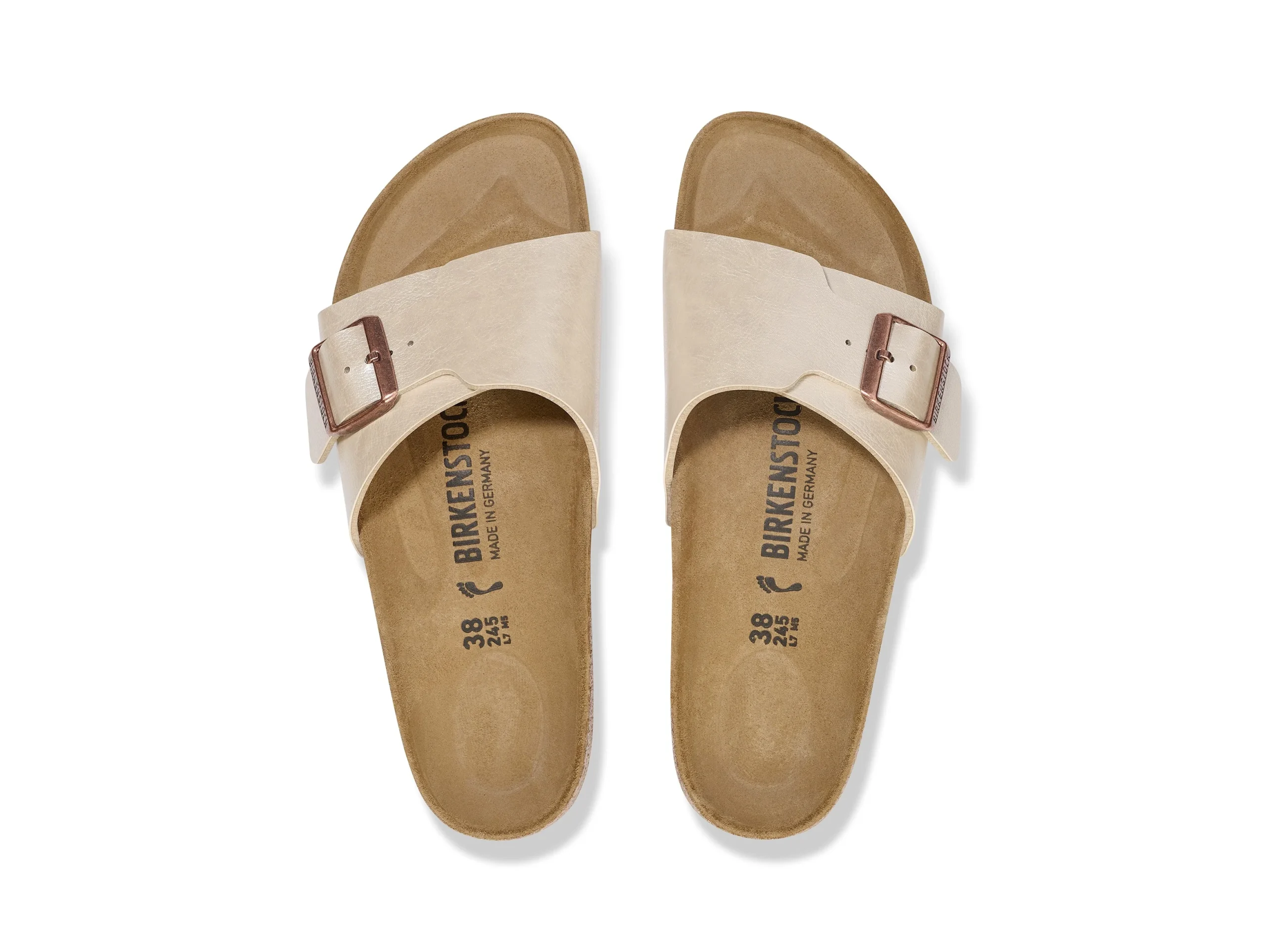 Birkenstock Catalina Ciabatta 1 Fibbia Tomaia in Birko-Flor - immagine 6