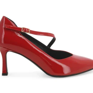 Melluso décolleté elegante cinturino vernice
