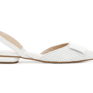 CafèNoir ballerine slingback in pelle intrecciata