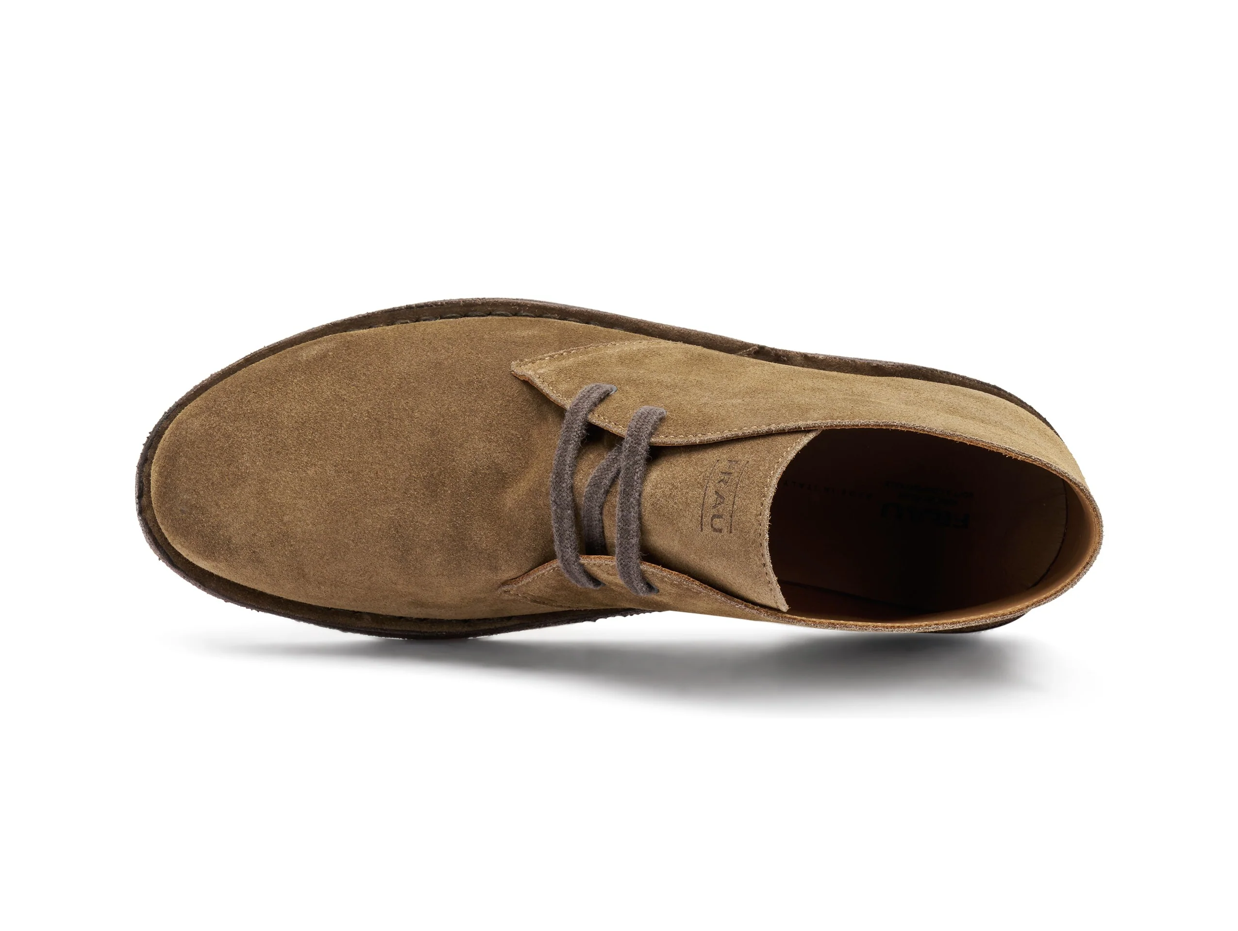 Frau Desert Boot Uomo in Scamosciato Beige Farro - immagine 4