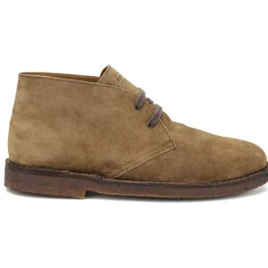 Frau Desert Boot Uomo in Scamosciato Beige Farro