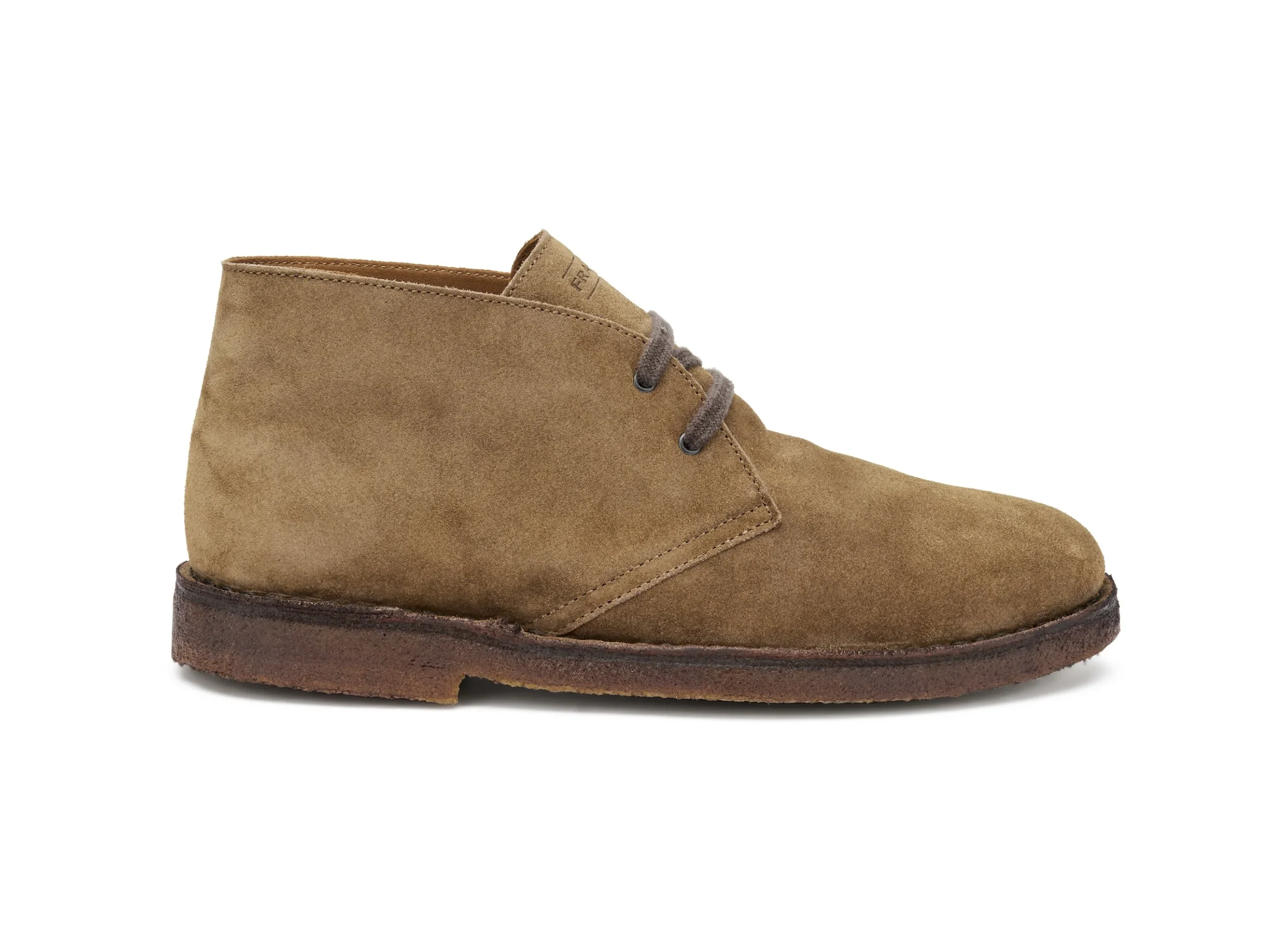 Frau Desert Boot Uomo in Scamosciato Beige Farro