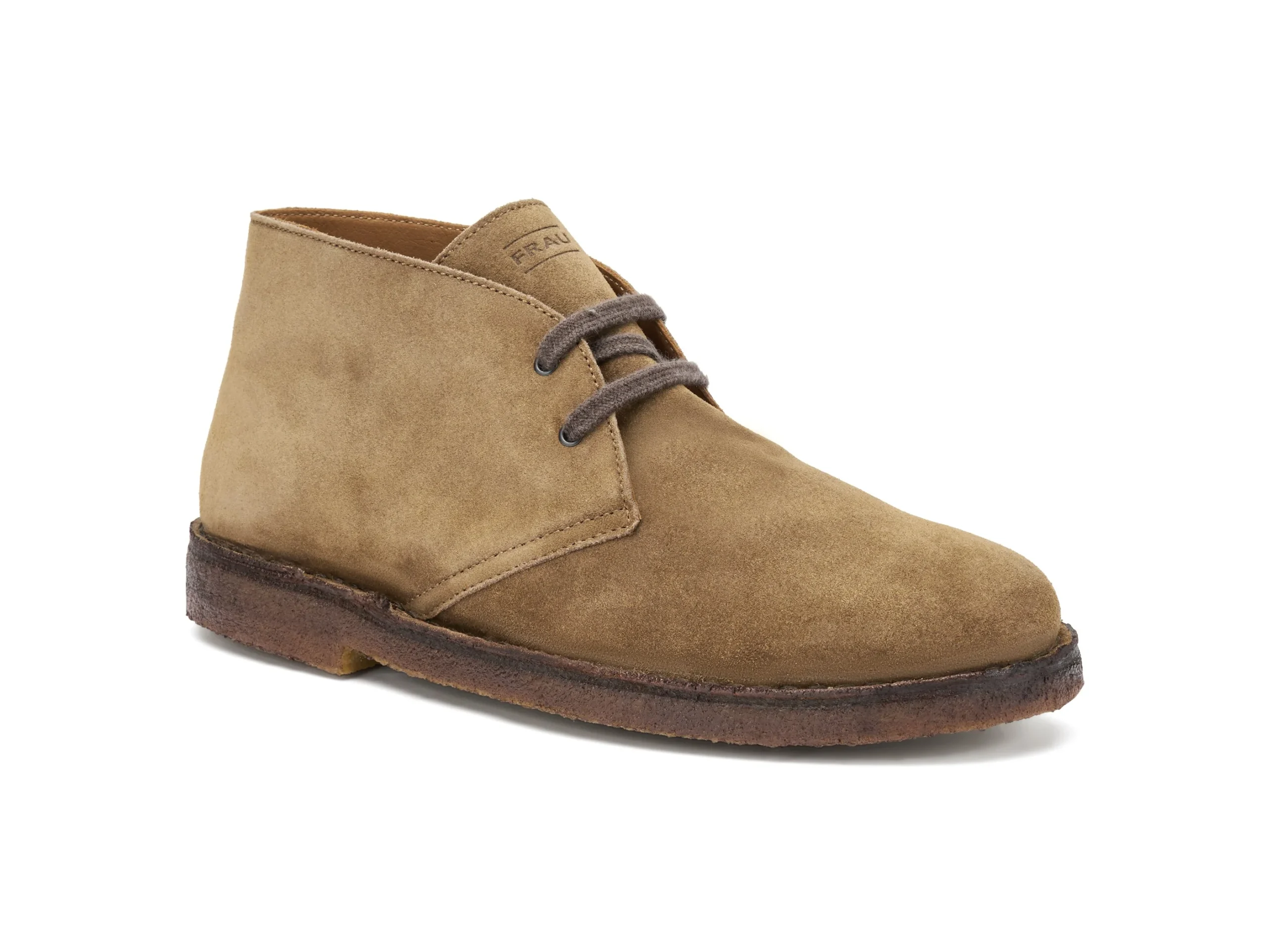 Frau Desert Boot Uomo in Scamosciato Beige Farro - immagine 3