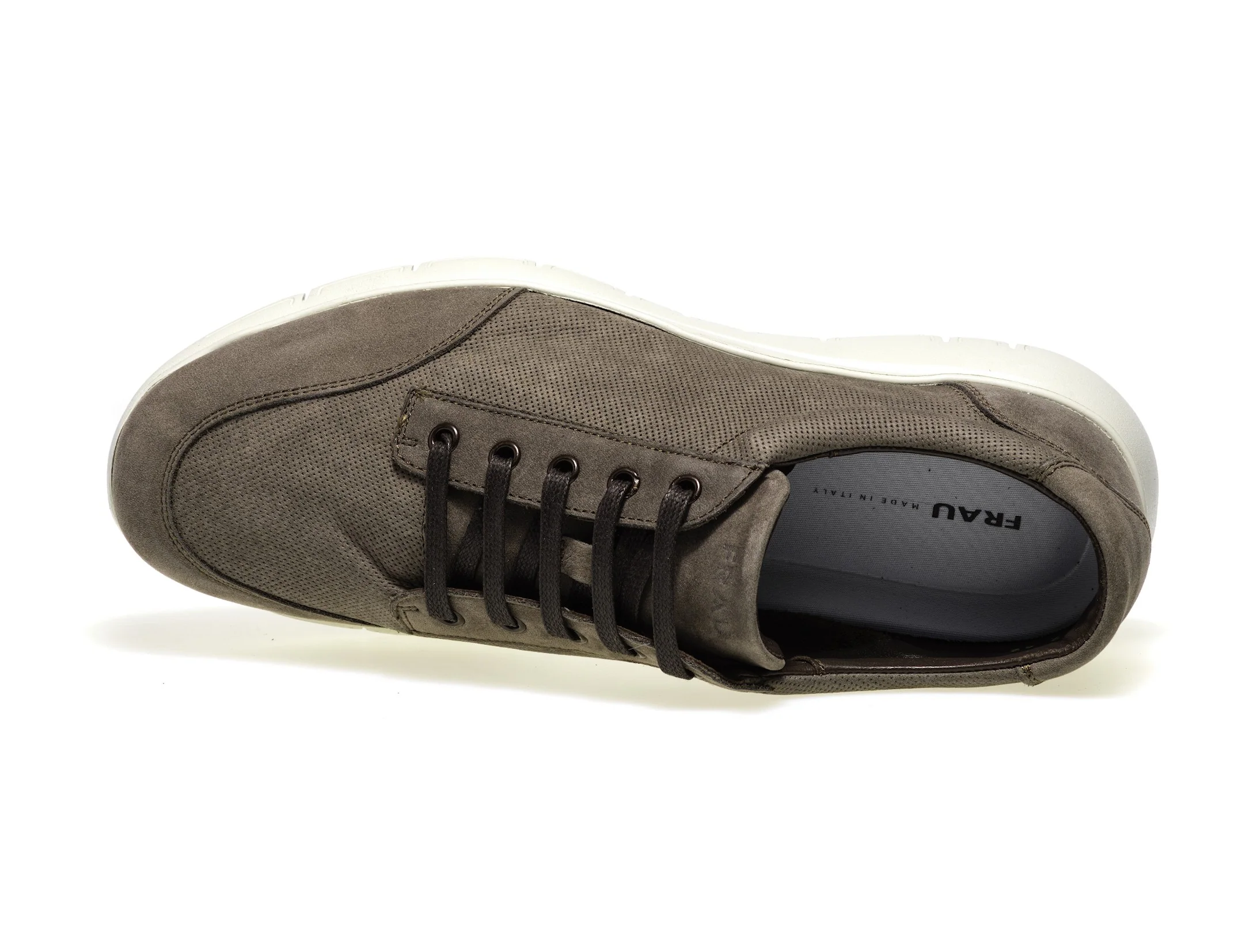 Frau uomo scarpe basse stringate in nabuk - immagine 4